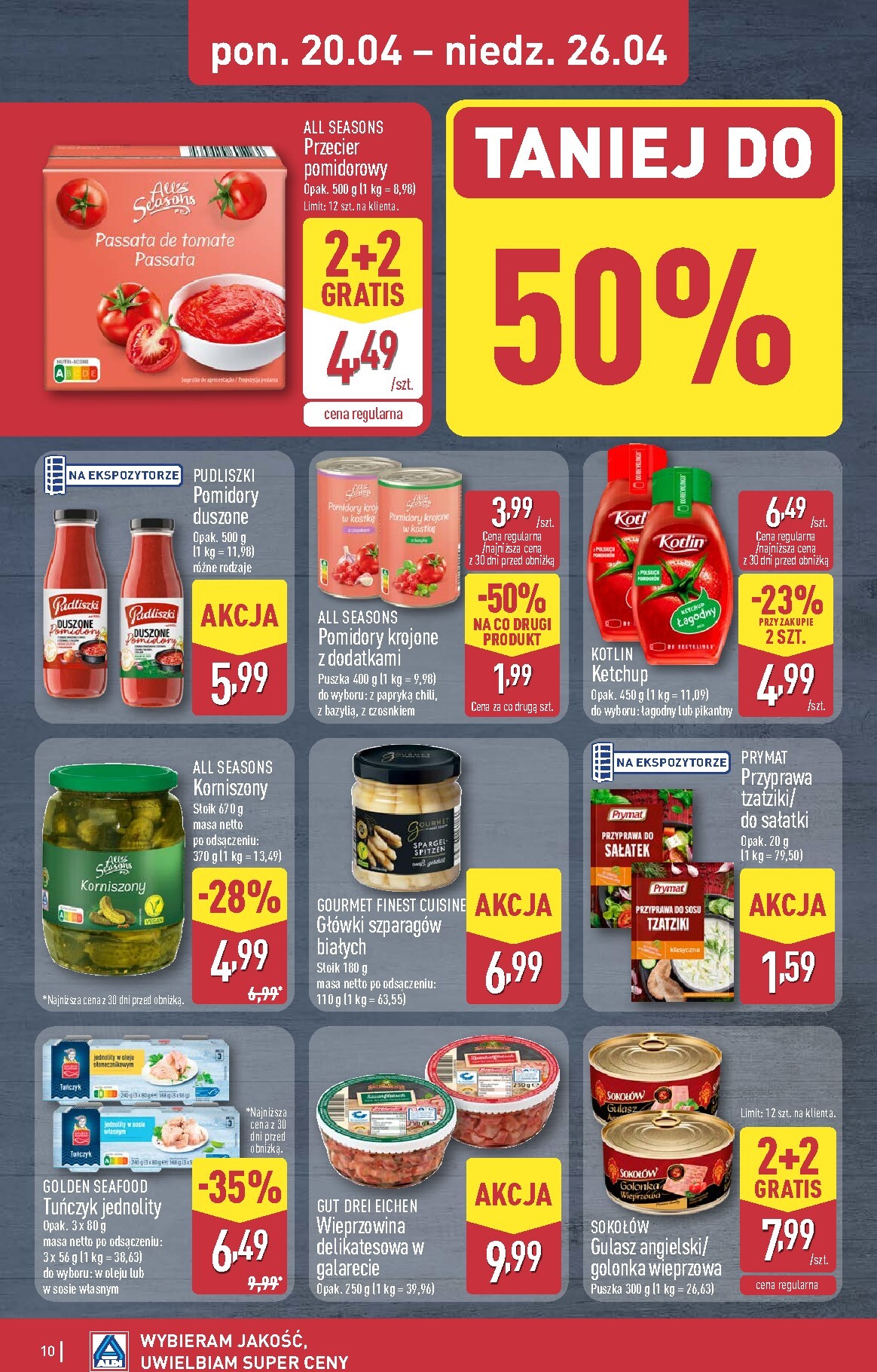 aldi - Aktualna gazetka ALDI ważna od 20.04.2026 do 26.04.2026 - page: 10