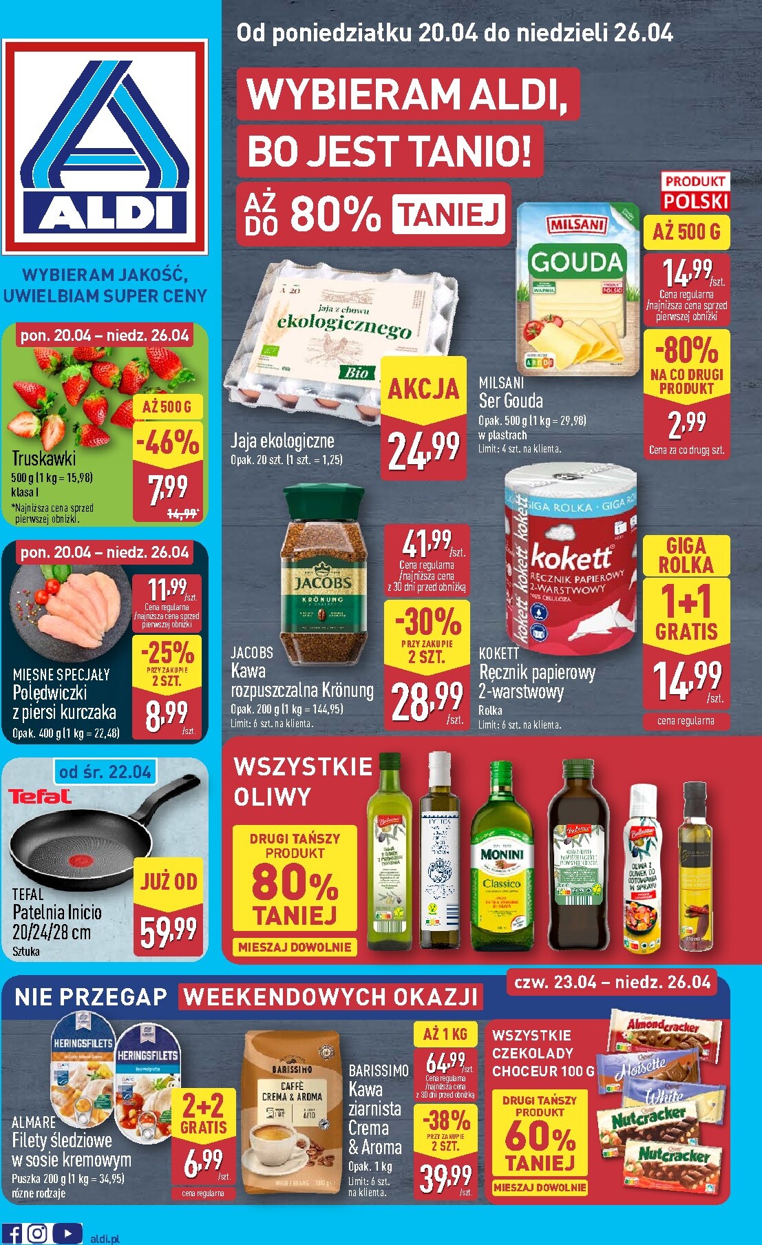 aldi - Aktualna gazetka ALDI ważna od 20.04.2026 do 26.04.2026