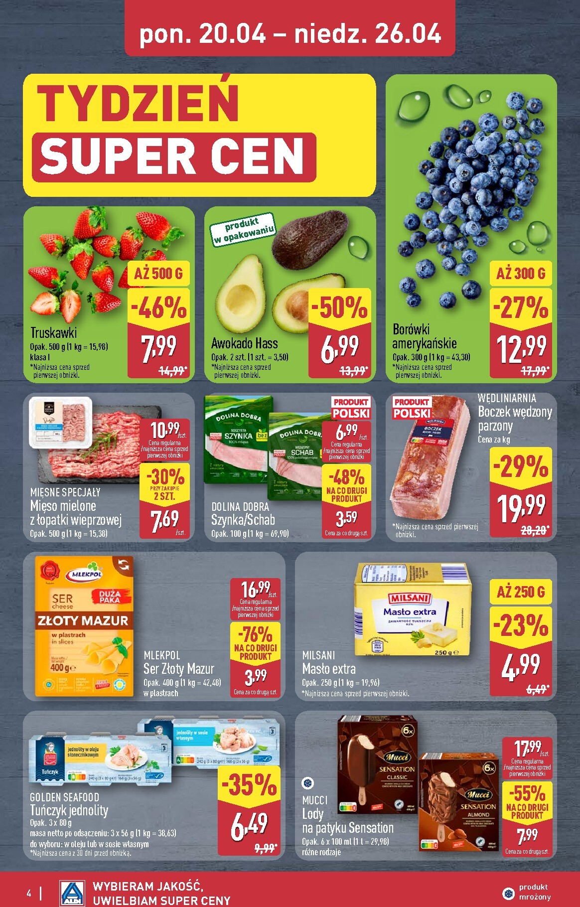aldi - Nowa gazetka ALDI - Weekend ważna od 23.04.2026 do 26.04.2026 - page: 4
