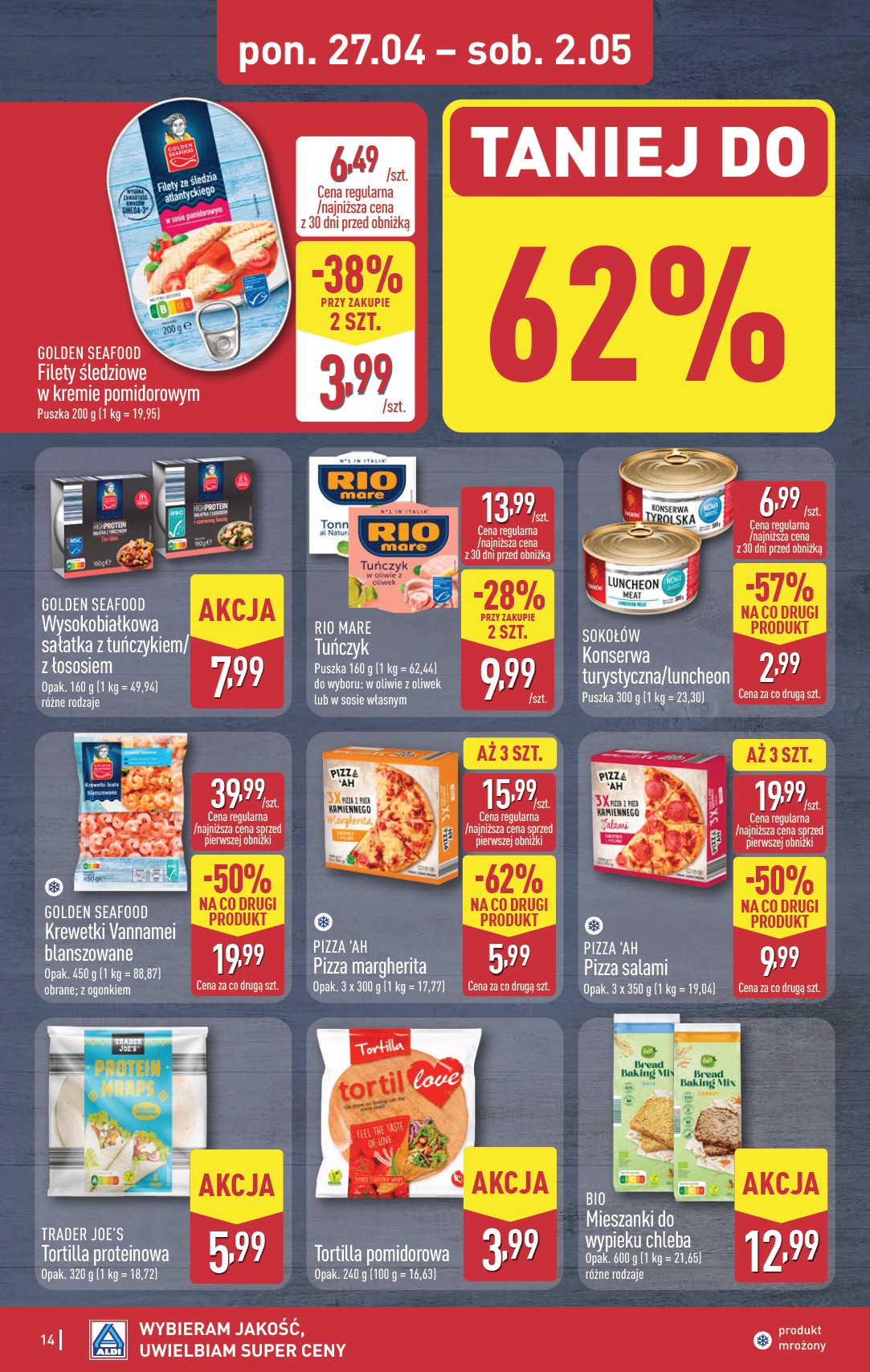 aldi - Aktualna gazetka ALDI ważna od 27.04.2026 do 02.05.2026 - page: 14