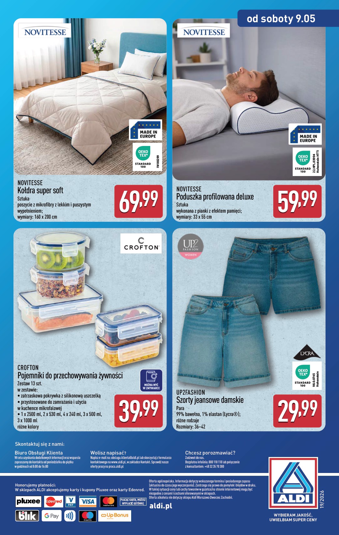 aldi - Nowa gazetka ALDI - Artykuły przemysłowe i tekstylia ważna od 06.05.2026 do 09.05.2026 - page: 15
