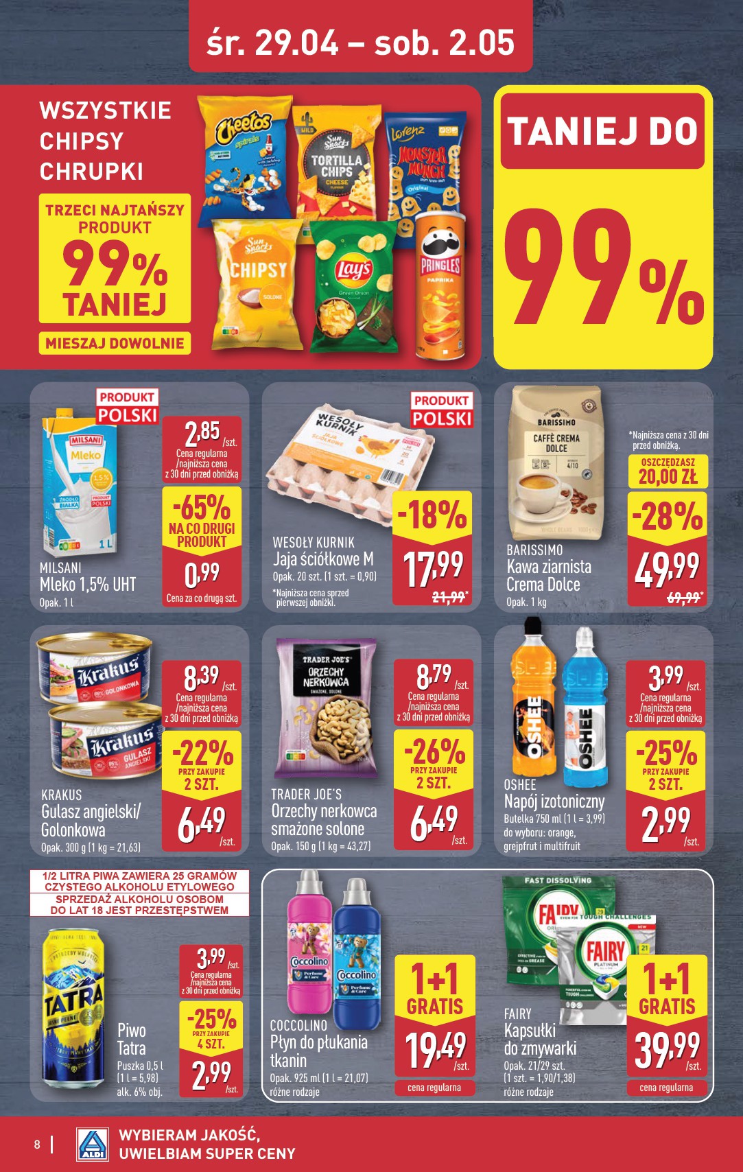 aldi - Aktualna gazetka ALDI - Oferta weekendowa ważna od 30.04.2026 do 02.05.2026 - page: 8