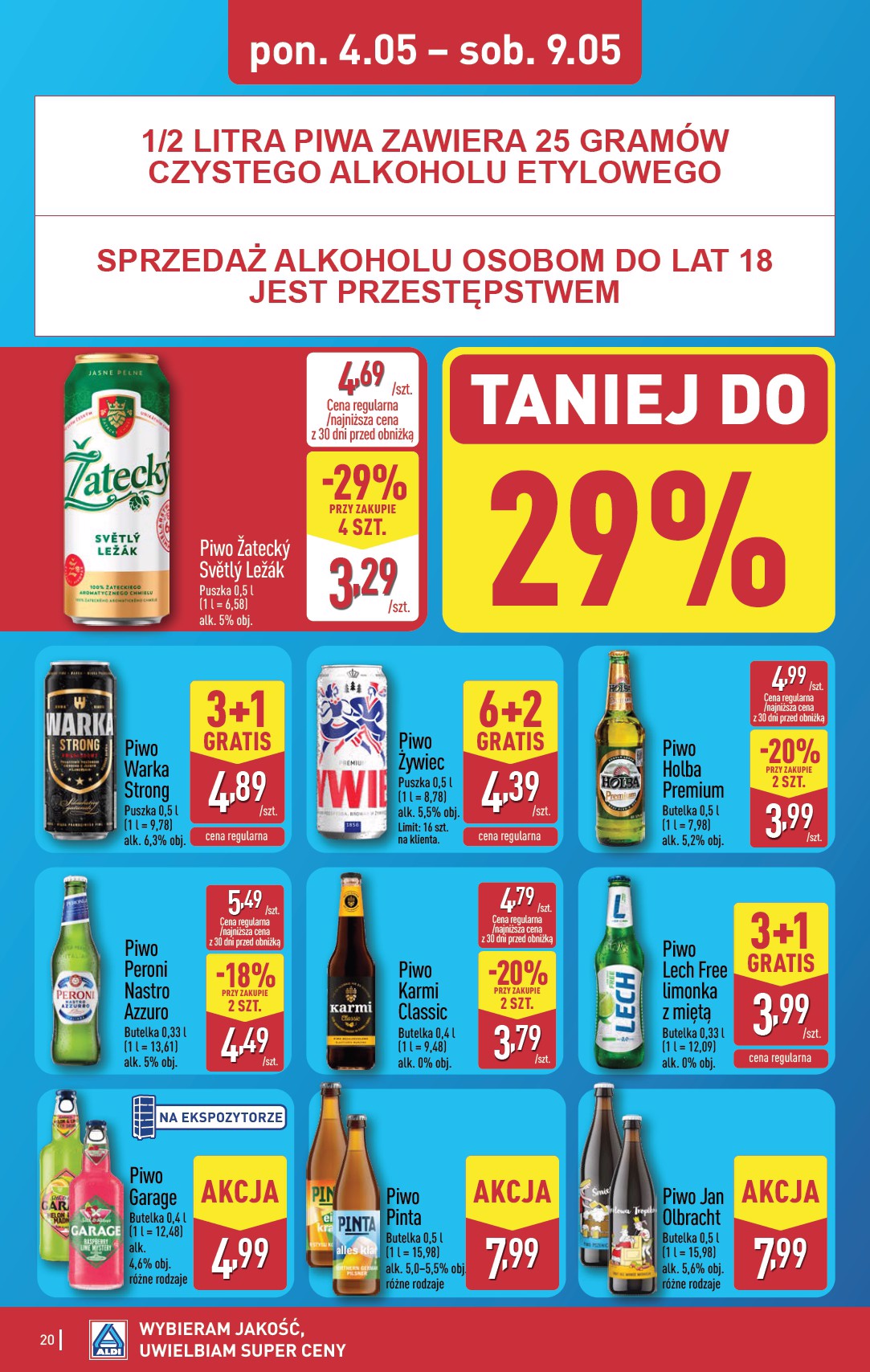 aldi - Nowa gazetka ALDI ważna od 04.05.2026 do 09.05.2026 - page: 20