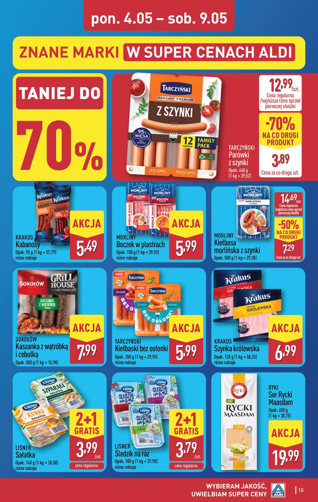 aldi - Nowa gazetka ALDI ważna od 04.05.2026 do 09.05.2026 - page: 15