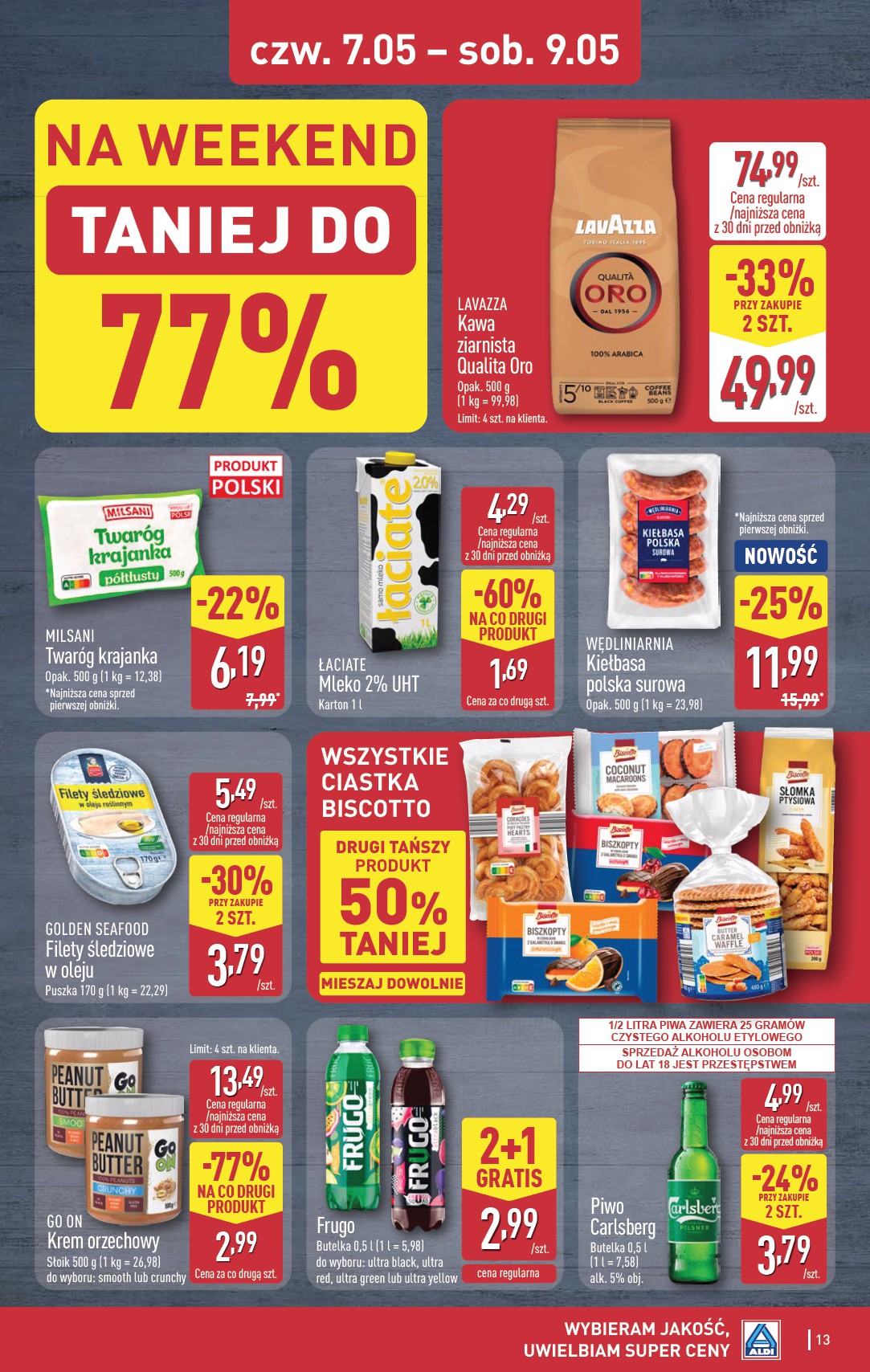 aldi - Aktualna gazetka ALDI - Oferta weekendowa ważna od 07.05.2026 do 09.05.2026 - page: 13