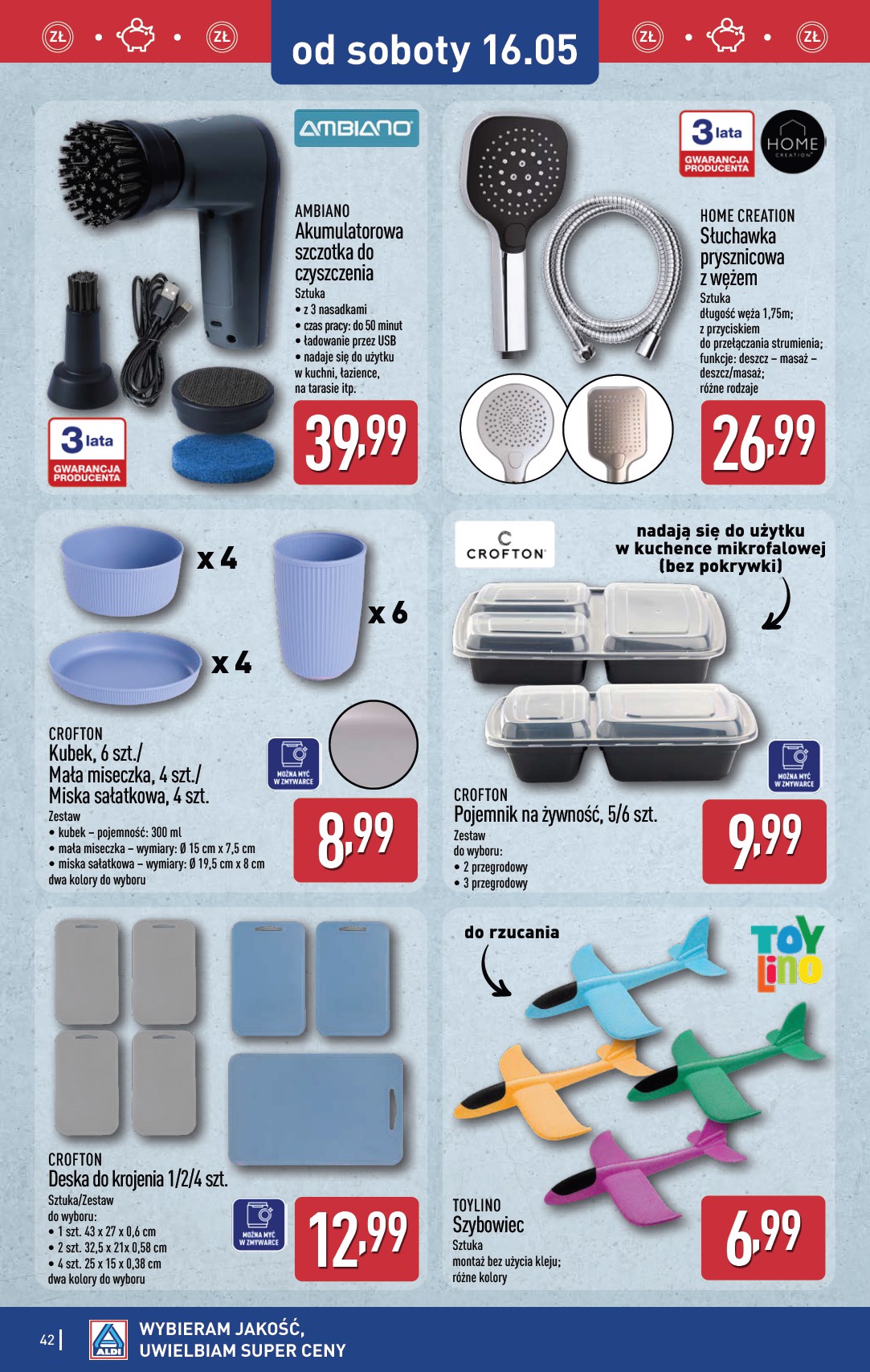aldi - Nowa gazetka ALDI ważna od 11.05.2026 do 16.05.2026 - page: 42