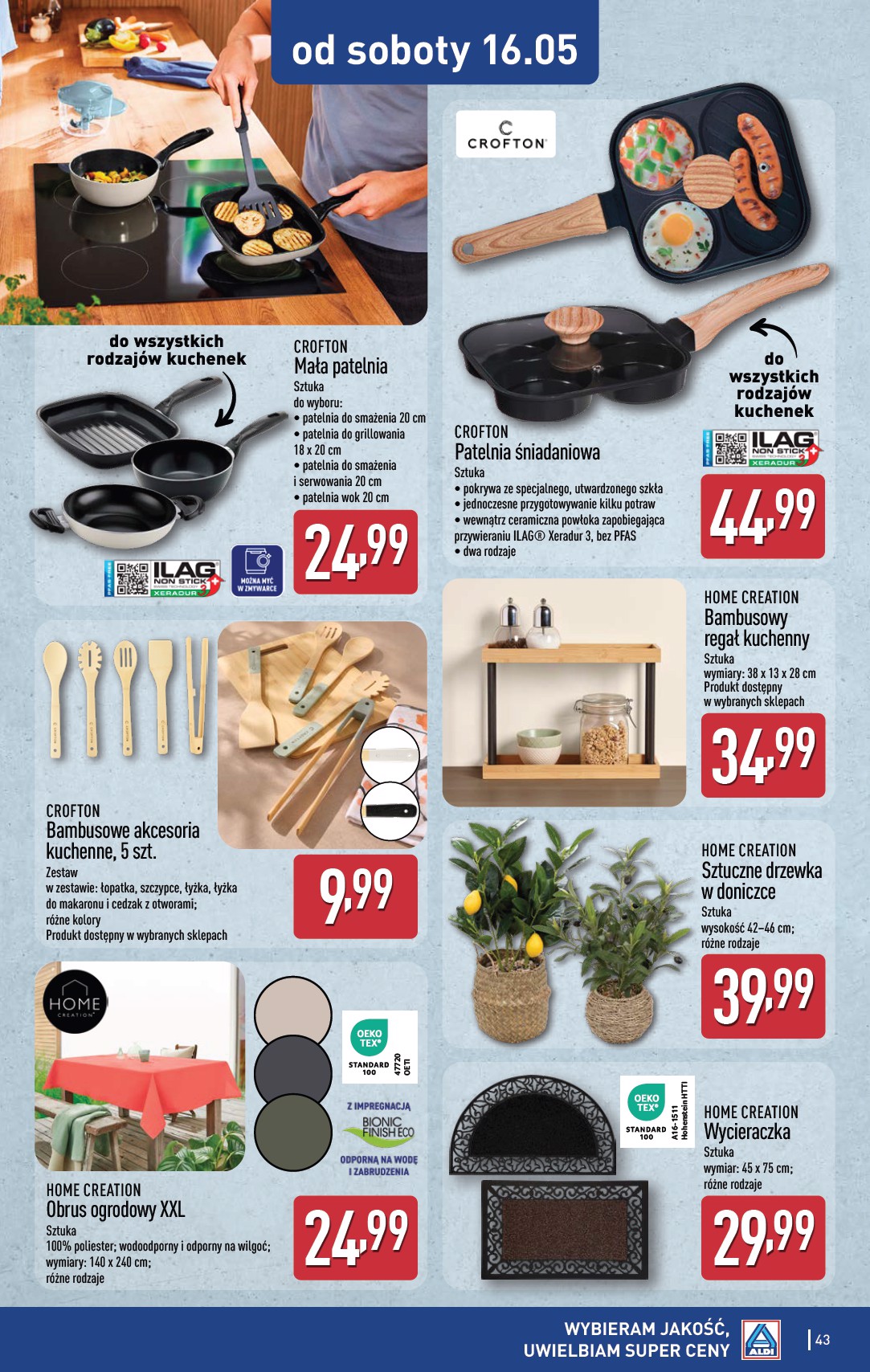aldi - Nowa gazetka ALDI ważna od 11.05.2026 do 16.05.2026 - page: 43