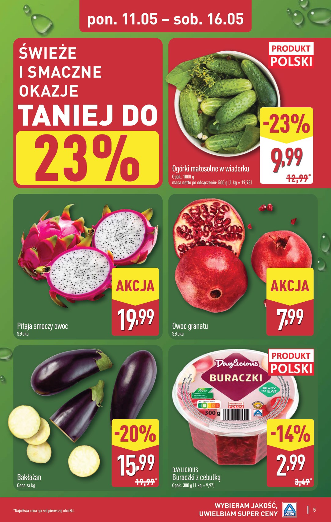 aldi - Nowa gazetka ALDI ważna od 11.05.2026 do 16.05.2026 - page: 5