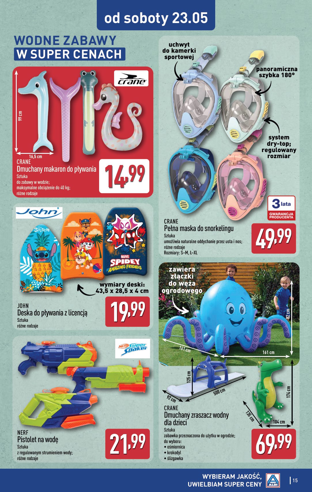 aldi - Nowa gazetka ALDI - Artykuły przemysłowe i tekstylia ważna od 20.05.2026 do 23.05.2026 - page: 15