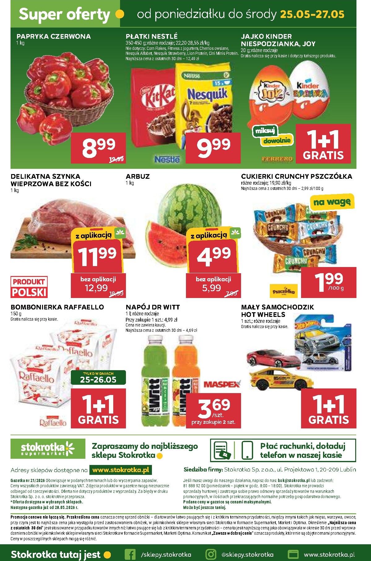 stokrotka - Nowa gazetka Stokrotka - Supermarket ważna od 21.05.2026 do 27.05.2026 - page: 60