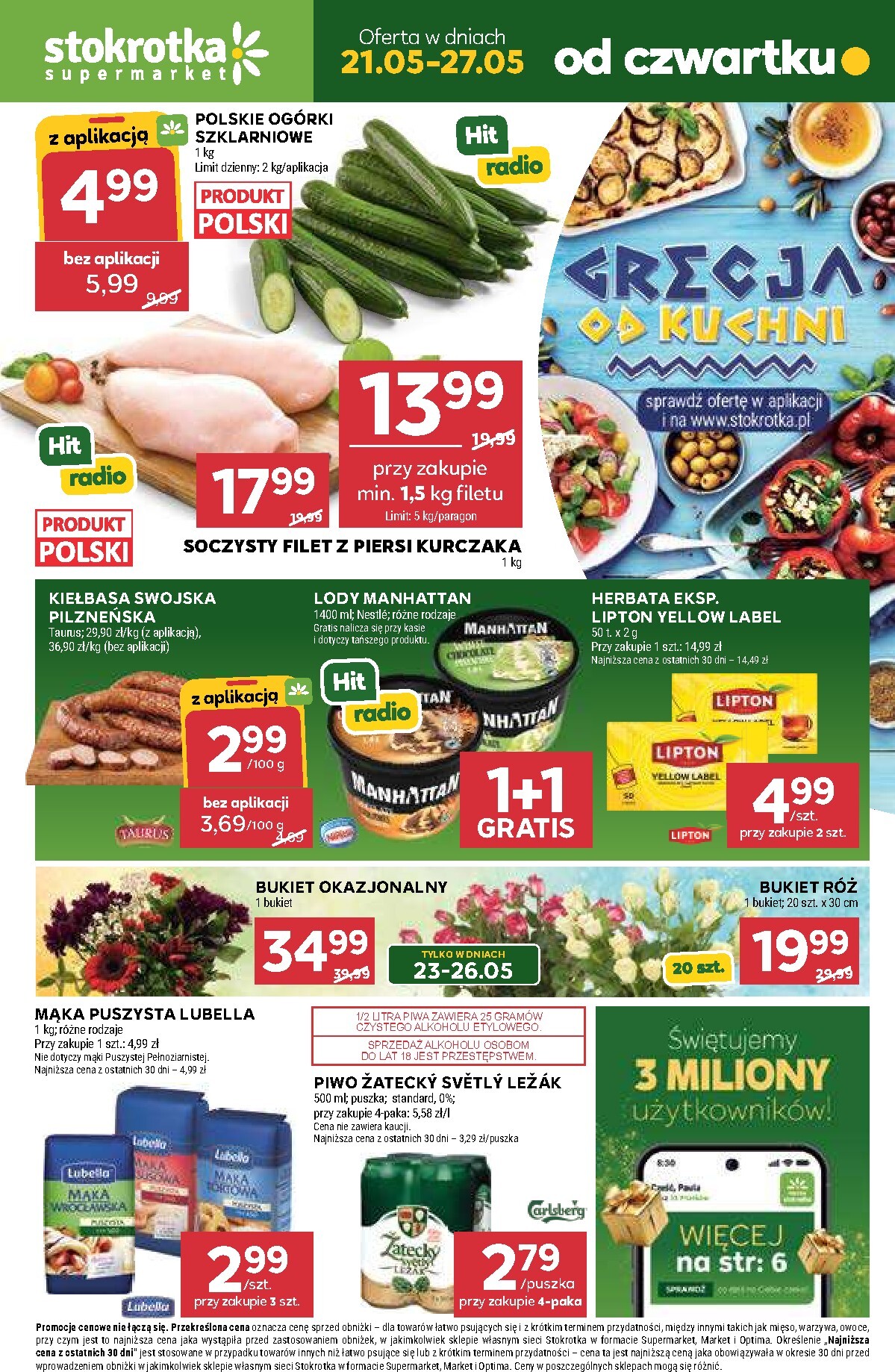 stokrotka - Nowa gazetka Stokrotka - Supermarket ważna od 21.05.2026 do 27.05.2026