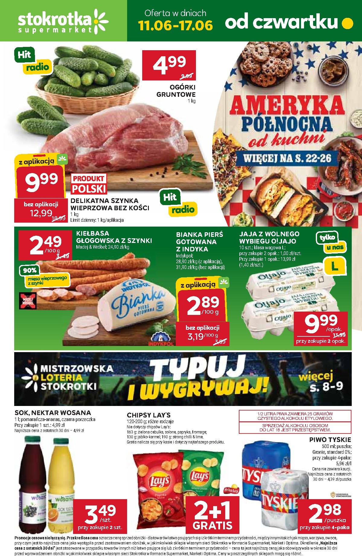 stokrotka - Nowa gazetka Stokrotka - Supermarket ważna od 11.06.2026 do 17.06.2026