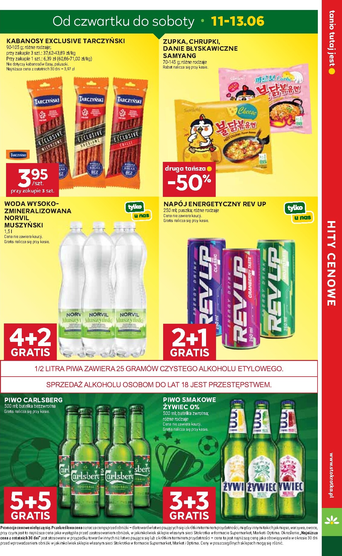 stokrotka - Nowa gazetka Stokrotka - Supermarket ważna od 11.06.2026 do 17.06.2026 - page: 3