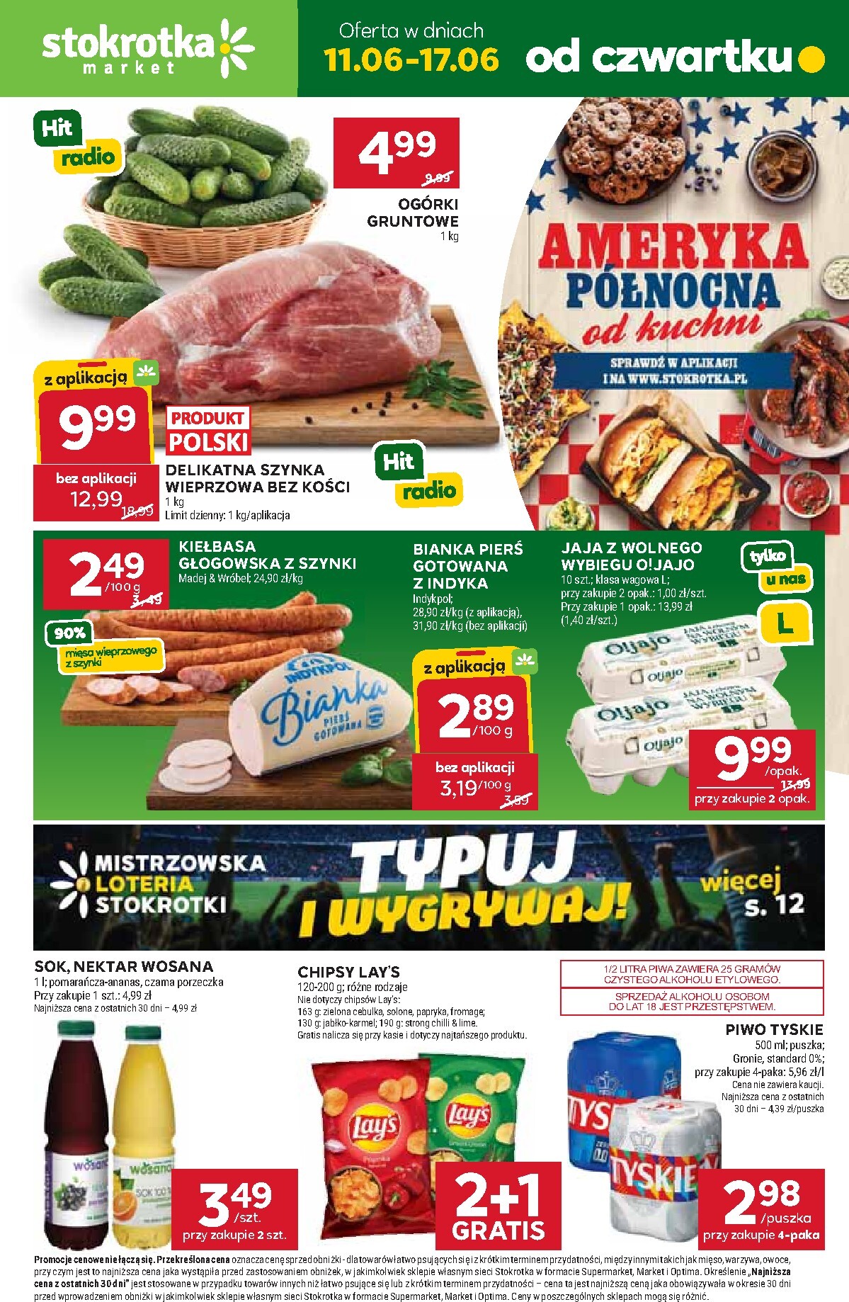 stokrotka - Nowa gazetka Stokrotka - Market ważna od 11.06.2026 do 17.06.2026