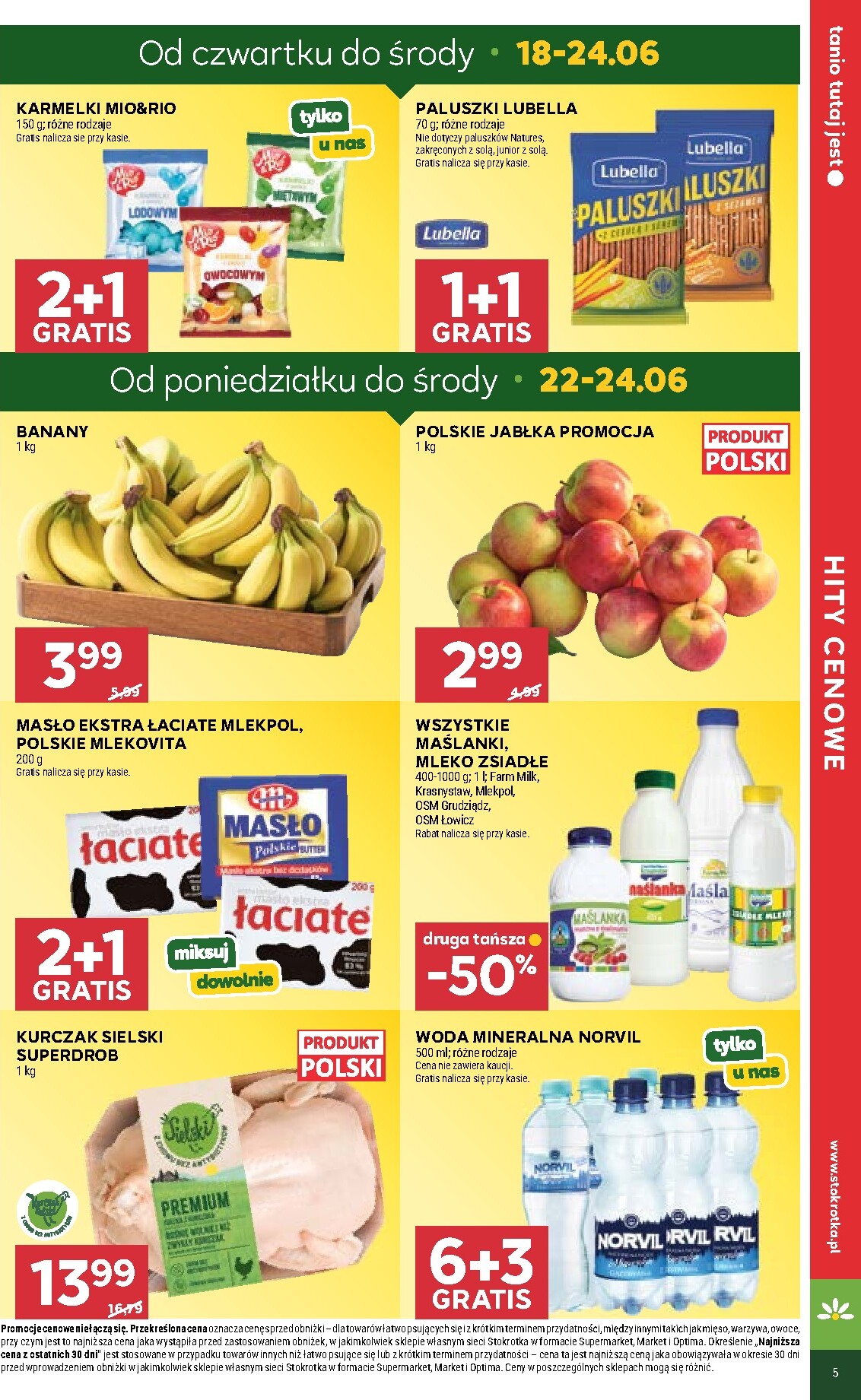 stokrotka - Nowa gazetka Stokrotka Supermarket ważna od 18.06.2026 do 24.06.2026 - page: 5
