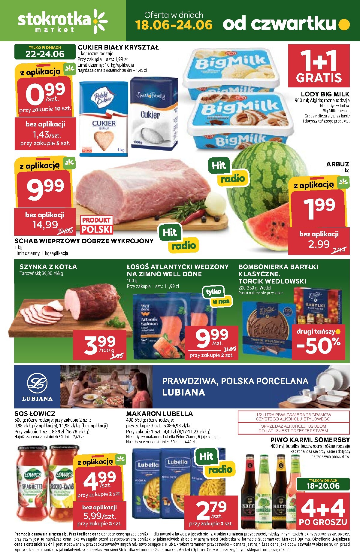 stokrotka - Nowa gazetka Stokrotka Market ważna od 18.06.2026 do 24.06.2026 - page: 1