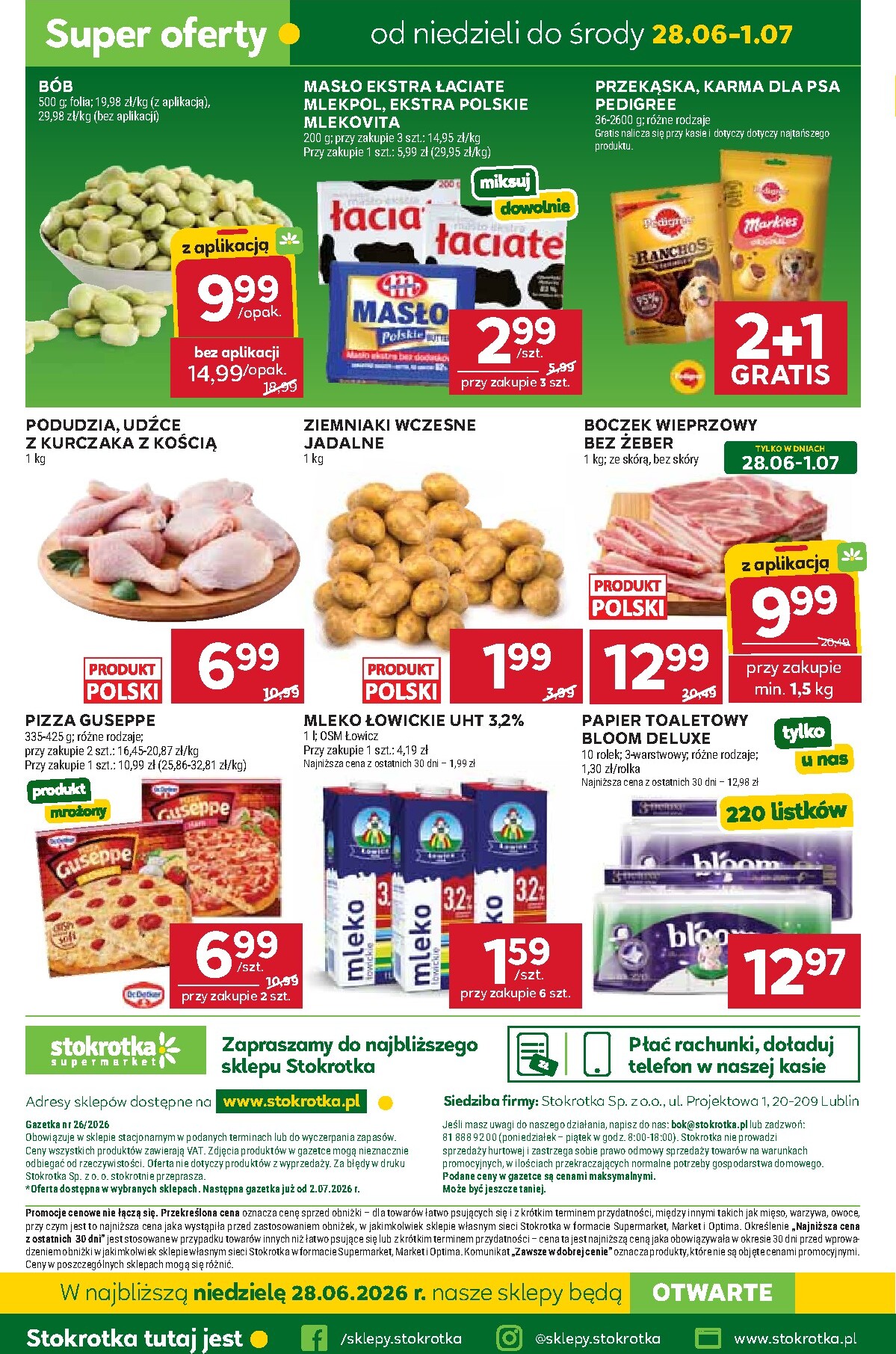 stokrotka - Nowa gazetka Stokrotka - Supermarket ważna od 25.06.2026 do 01.07.2026 - page: 50