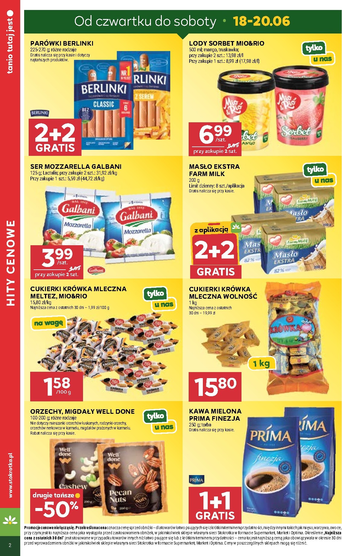 stokrotka - Aktualna gazetka Stokrotka Supermarket ważna od 18.06.2026 do 24.06.2026 - page: 4