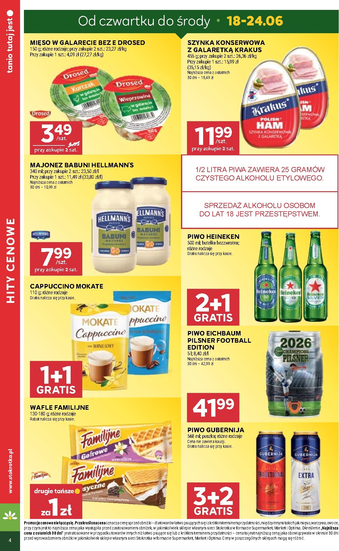 stokrotka - Aktualna gazetka Stokrotka Supermarket ważna od 18.06.2026 do 24.06.2026 - page: 6