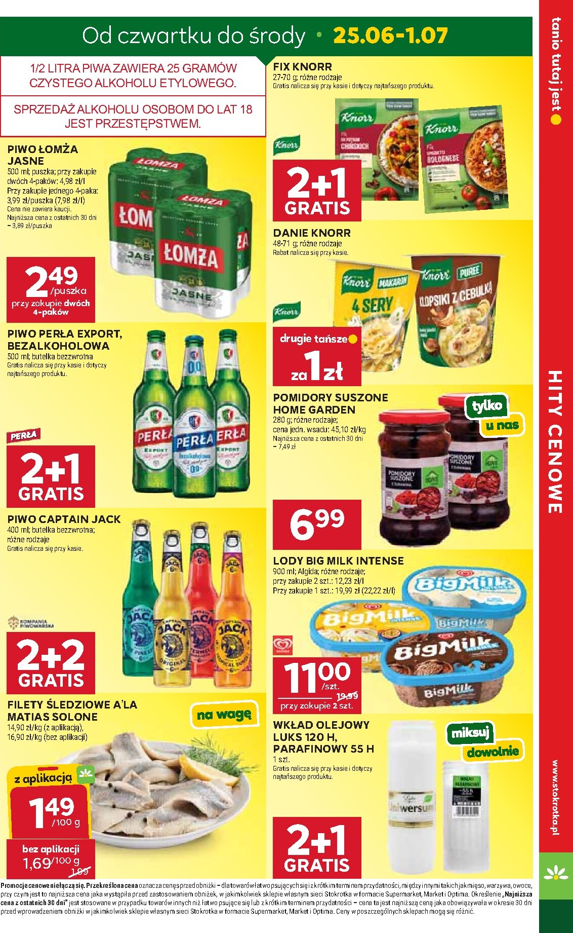 stokrotka - Aktualna gazetka Stokrotka Supermarket ważna od 25.06.2026 do 01.07.2026 - page: 7