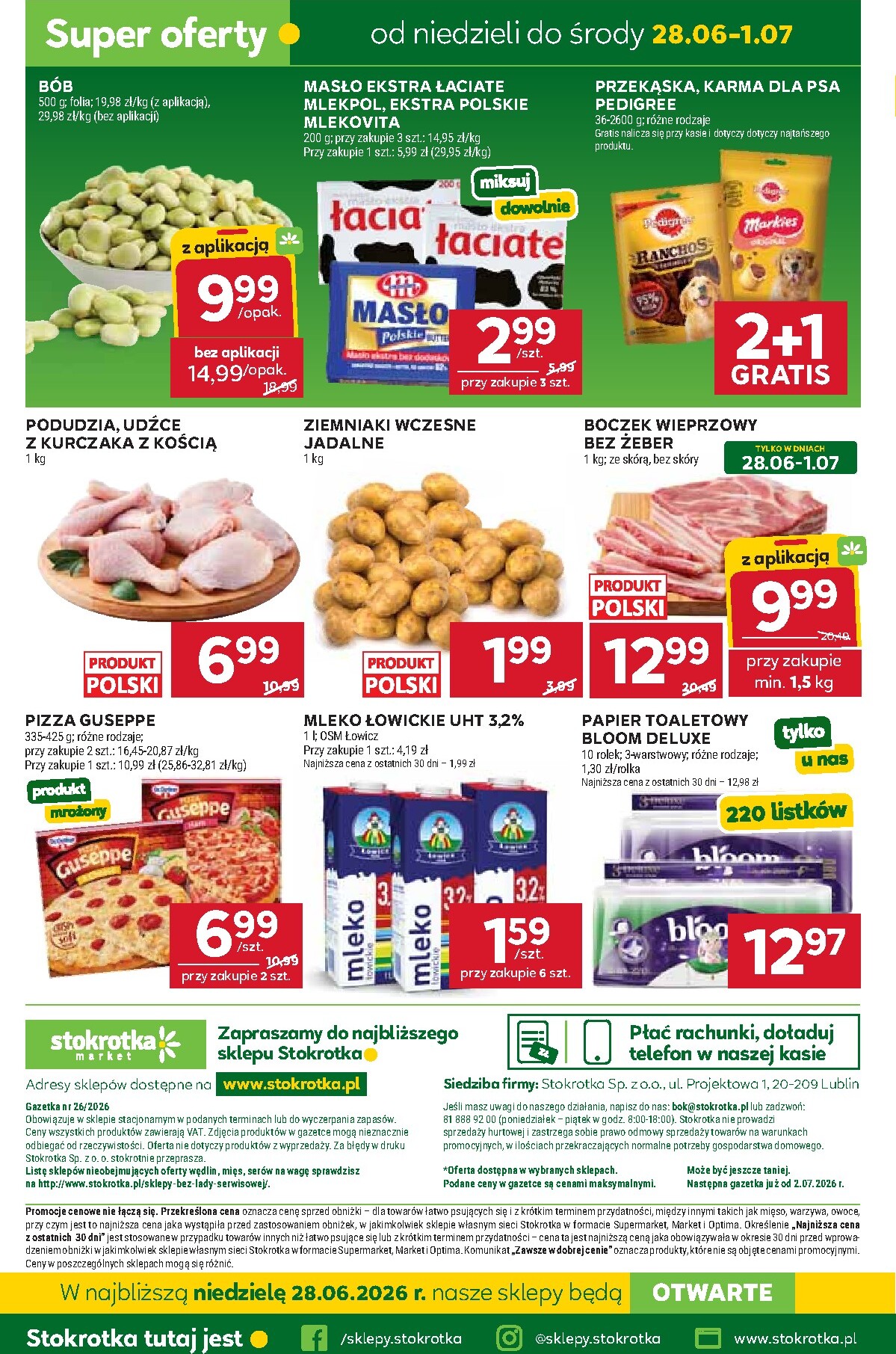 stokrotka - Aktualna gazetka Stokrotka Market ważna od 25.06.2026 do 01.07.2026 - page: 32