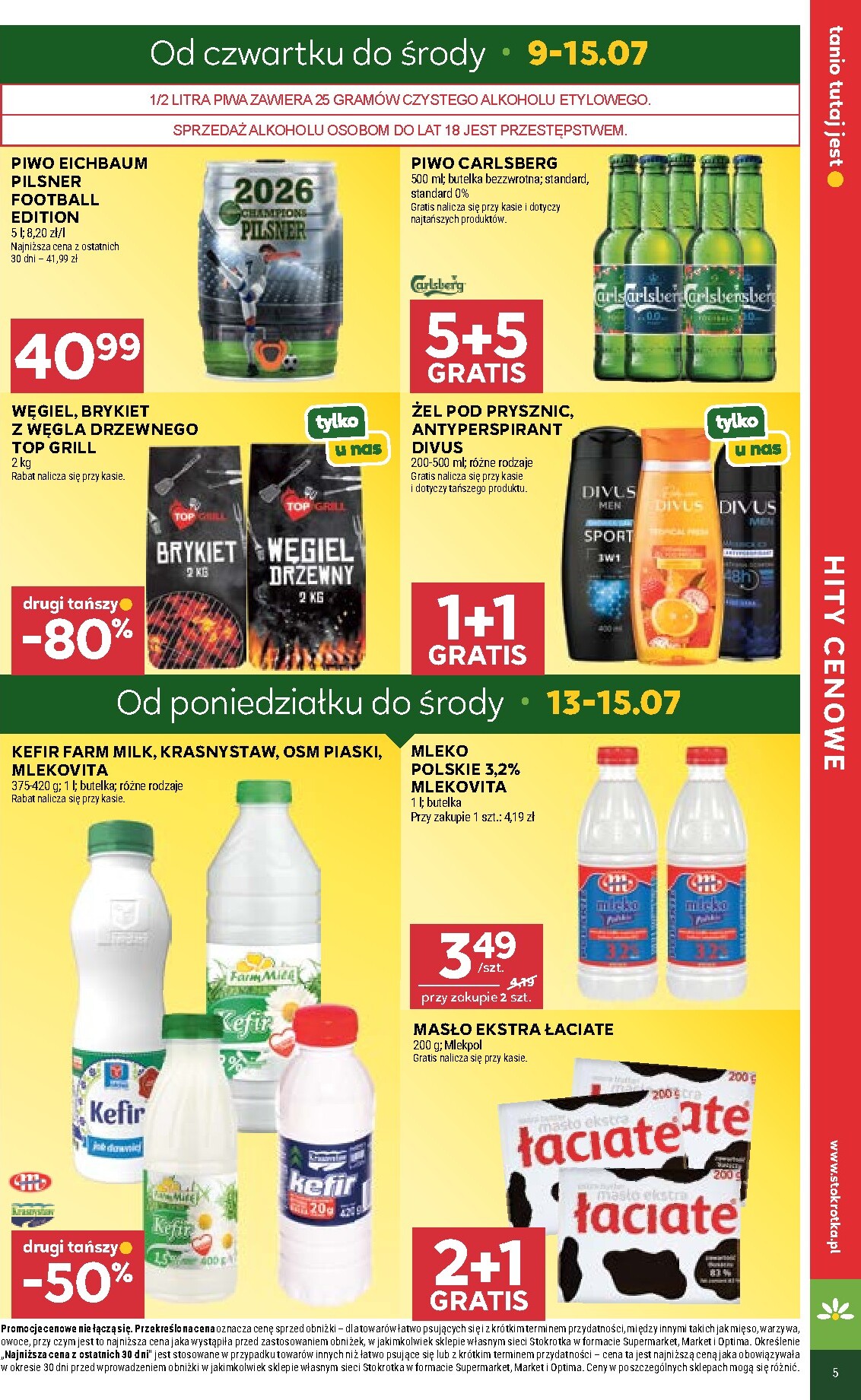 stokrotka - Nowa gazetka Stokrotka - Supermarket ważna od 09.07.2026 do 15.07.2026 - page: 7