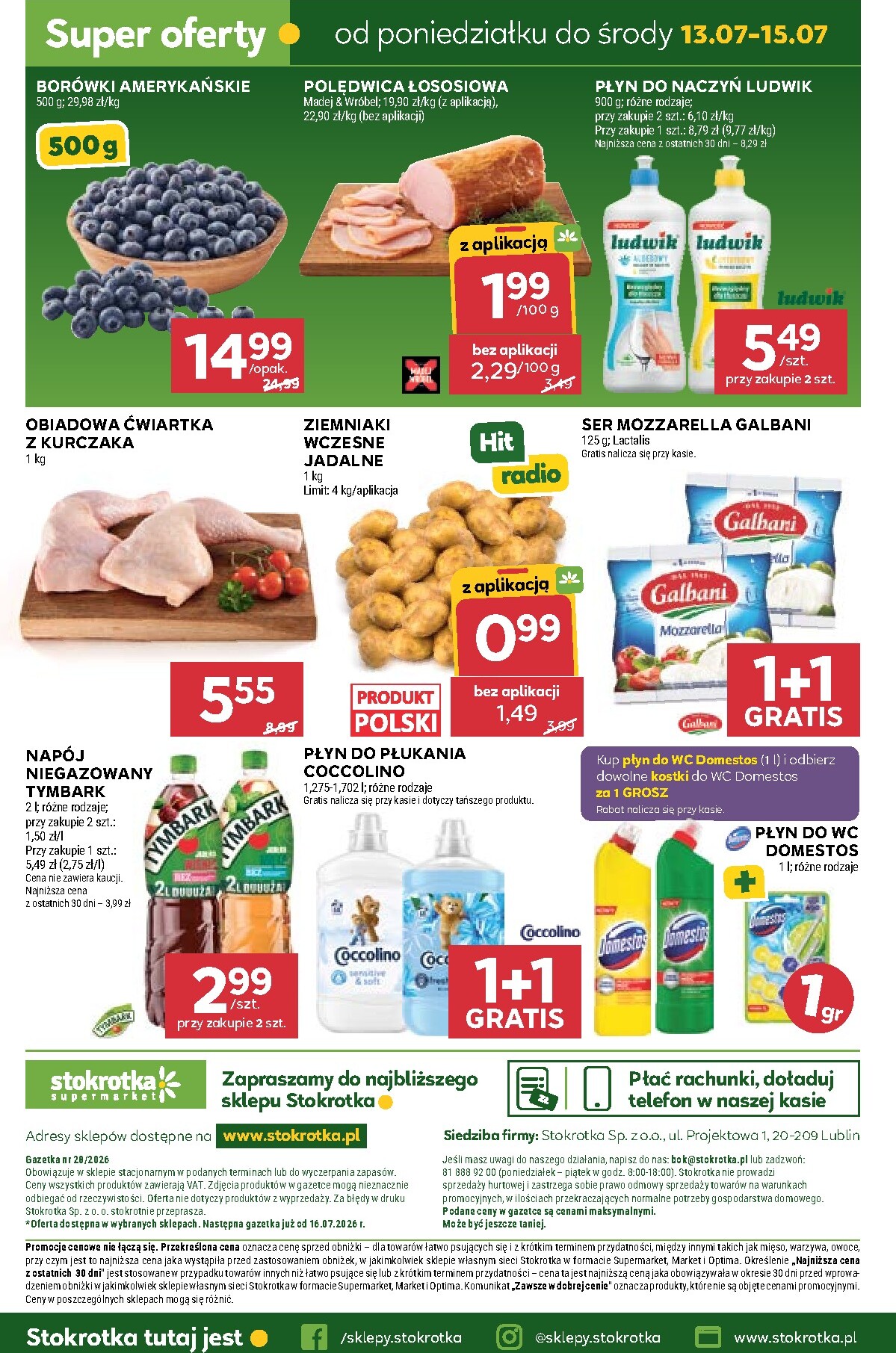 stokrotka - Nowa gazetka Stokrotka - Supermarket ważna od 09.07.2026 do 15.07.2026 - page: 46