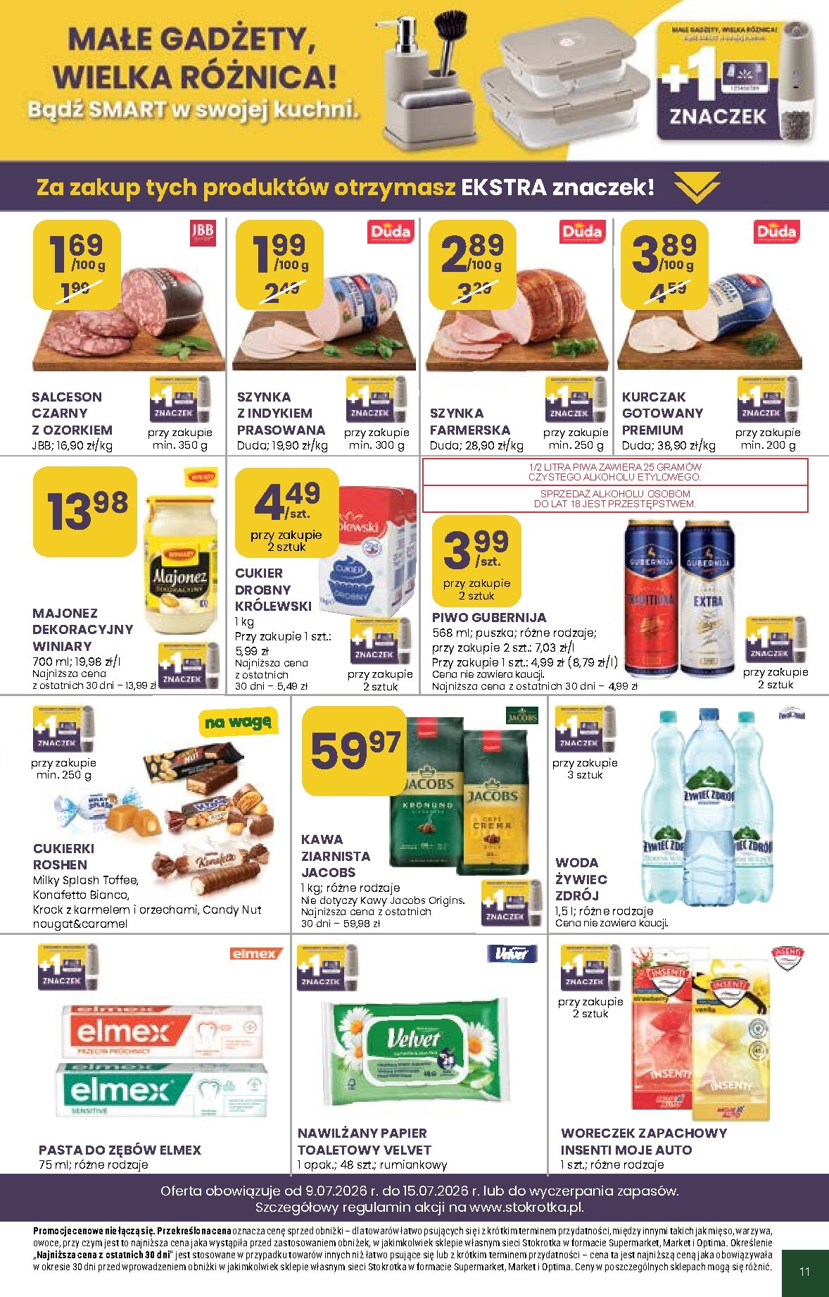stokrotka - Nowa gazetka Stokrotka - Supermarket ważna od 09.07.2026 do 15.07.2026 - page: 13
