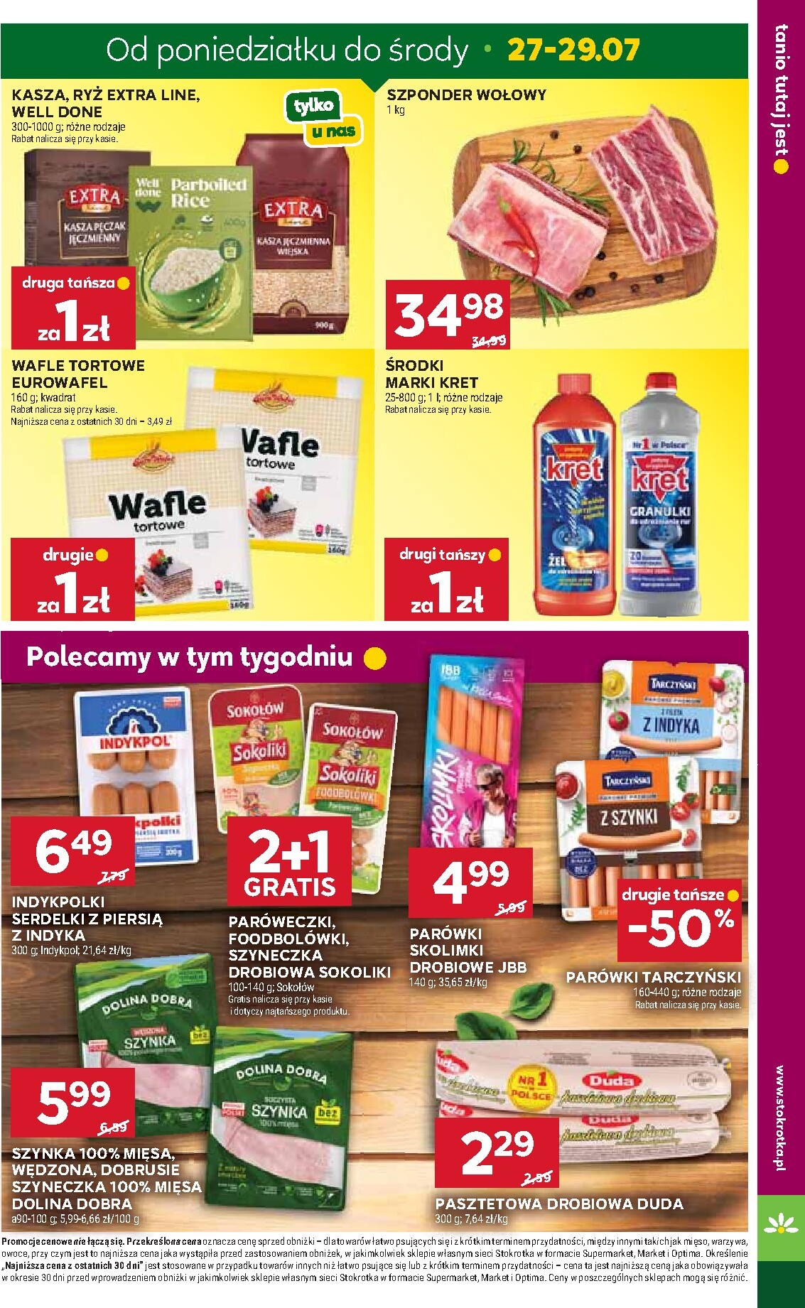 stokrotka - Nowa gazetka Stokrotka - Market ważna od 23.07.2026 do 29.07.2026 - page: 7