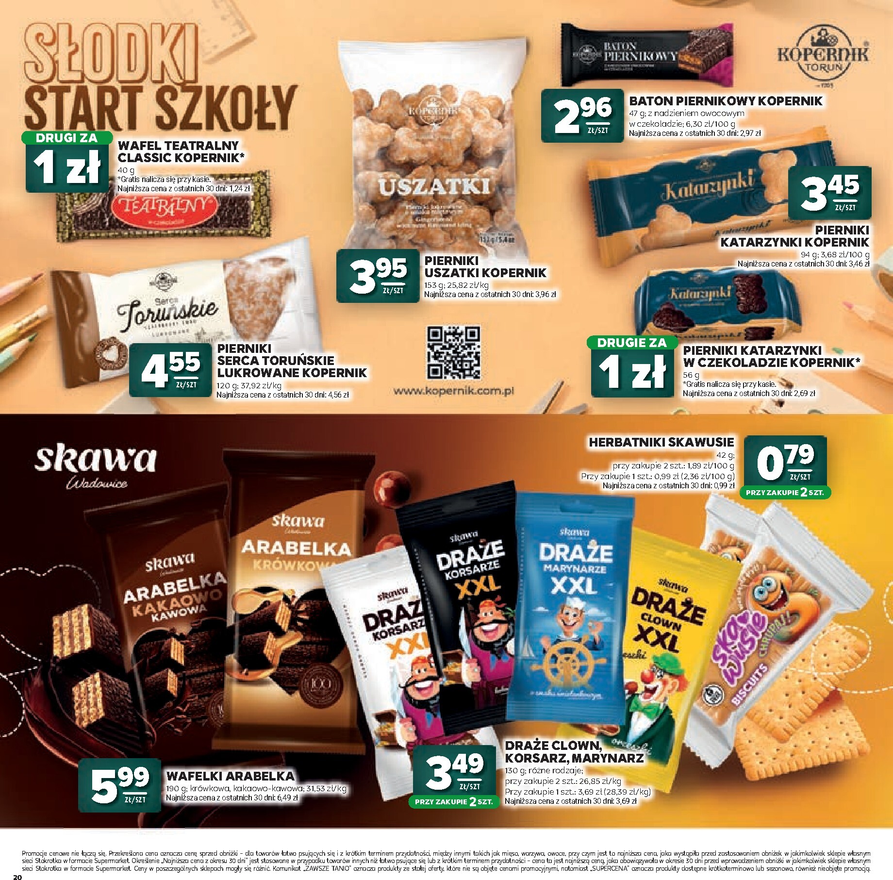 stokrotka - Nowa gazetka Stokrotka - Katalog Witaj Szkoło! ważna od 23.07.2026 do 12.08.2026 - page: 20