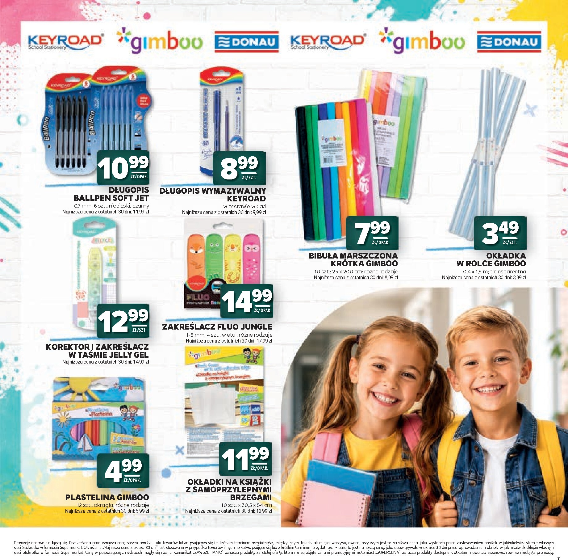stokrotka - Nowa gazetka Stokrotka - Katalog Witaj Szkoło! ważna od 23.07.2026 do 12.08.2026 - page: 7
