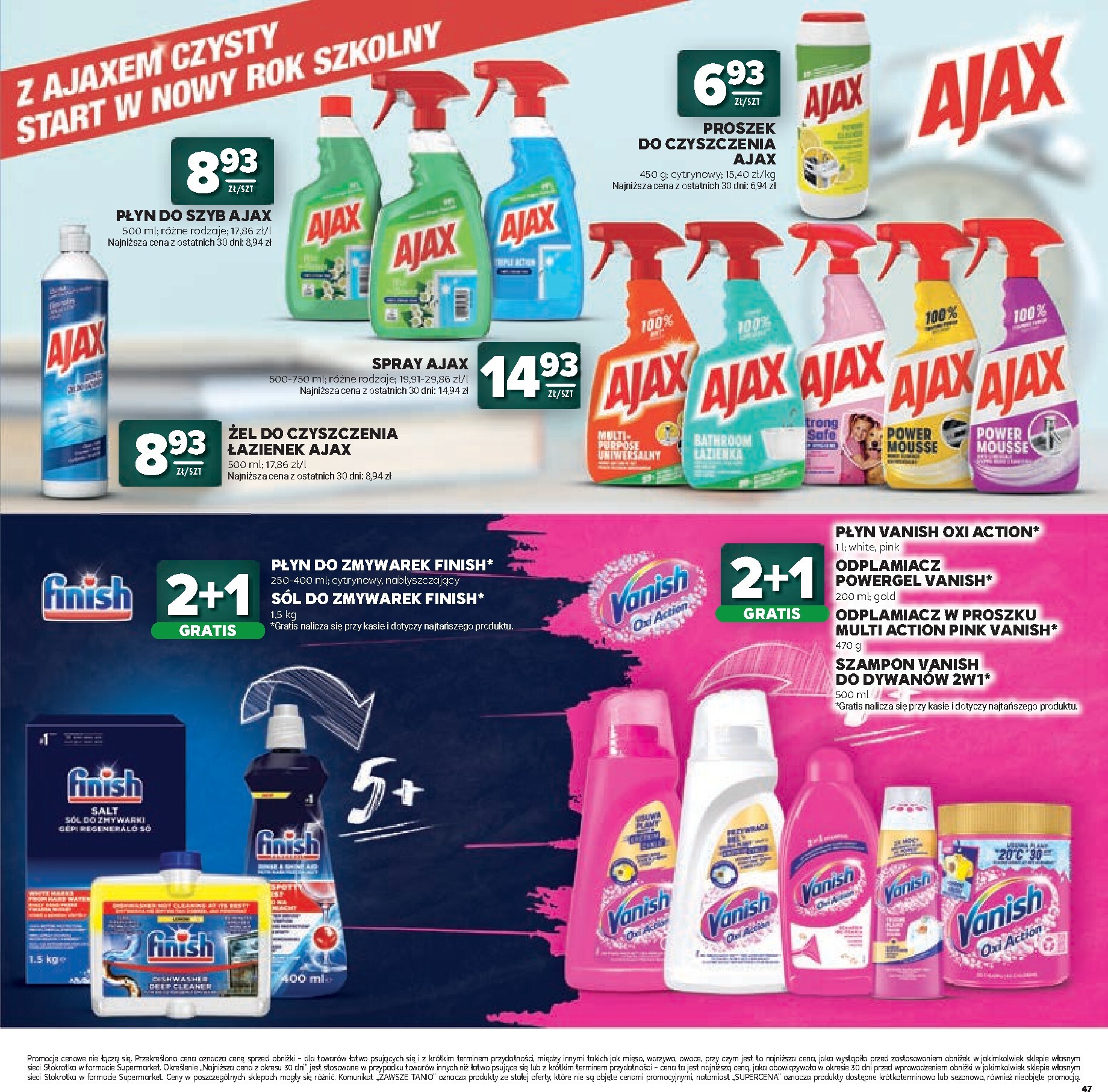 stokrotka - Nowa gazetka Stokrotka - Katalog Witaj Szkoło! ważna od 23.07.2026 do 12.08.2026 - page: 47
