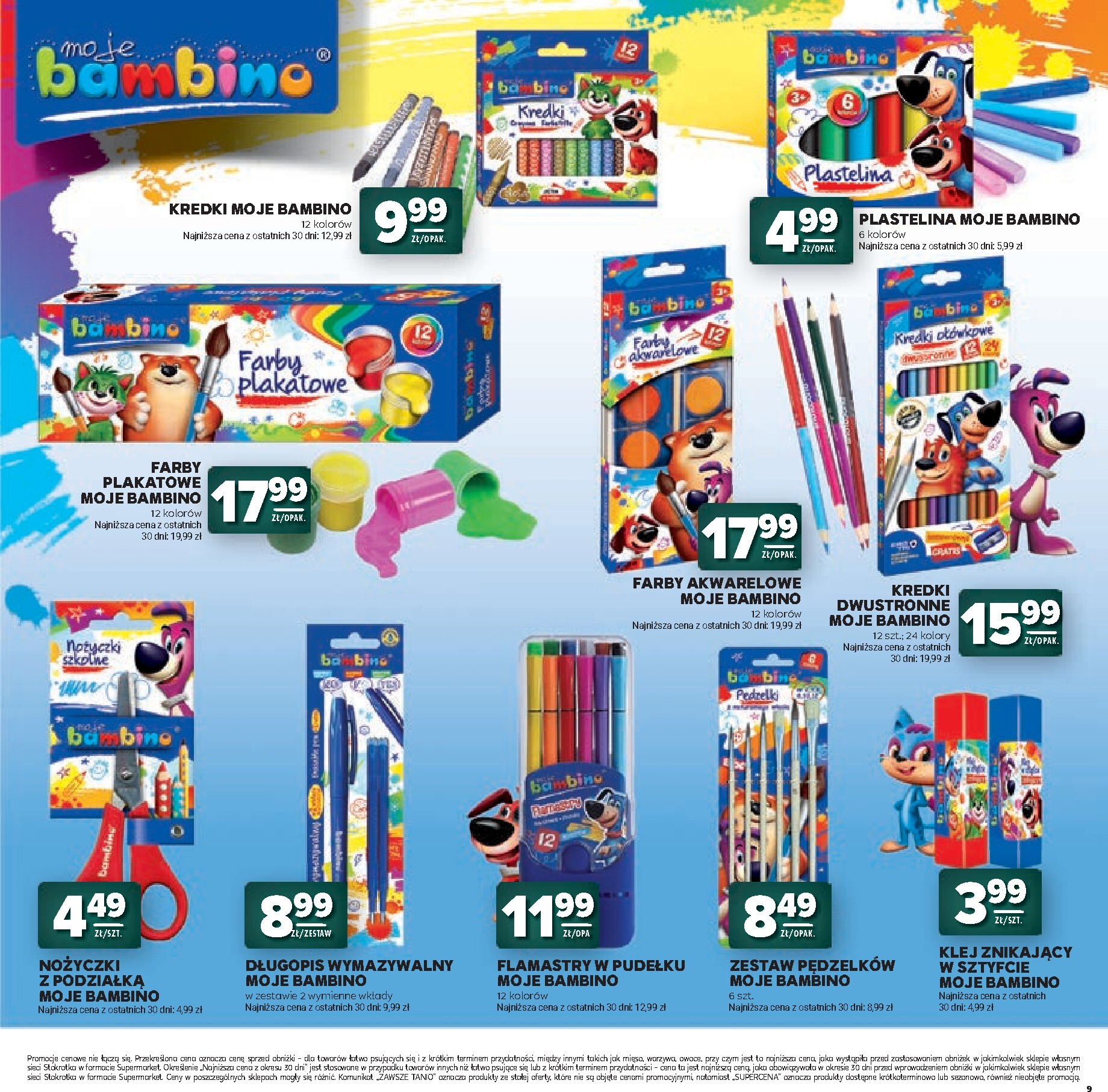 stokrotka - Nowa gazetka Stokrotka - Katalog Witaj Szkoło! ważna od 23.07.2026 do 12.08.2026 - page: 9