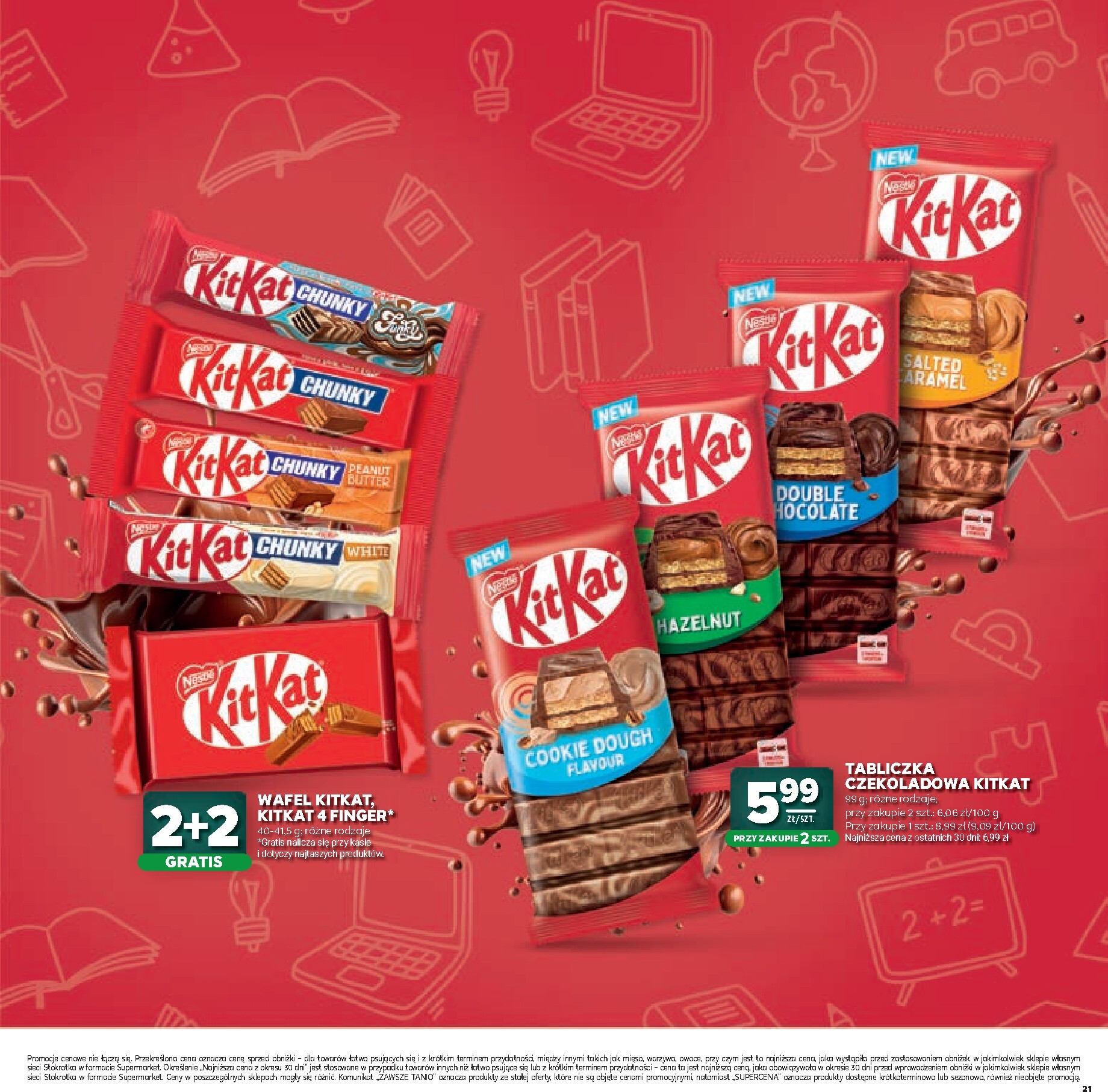stokrotka - Nowa gazetka Stokrotka - Katalog Witaj Szkoło! ważna od 23.07.2026 do 12.08.2026 - page: 21