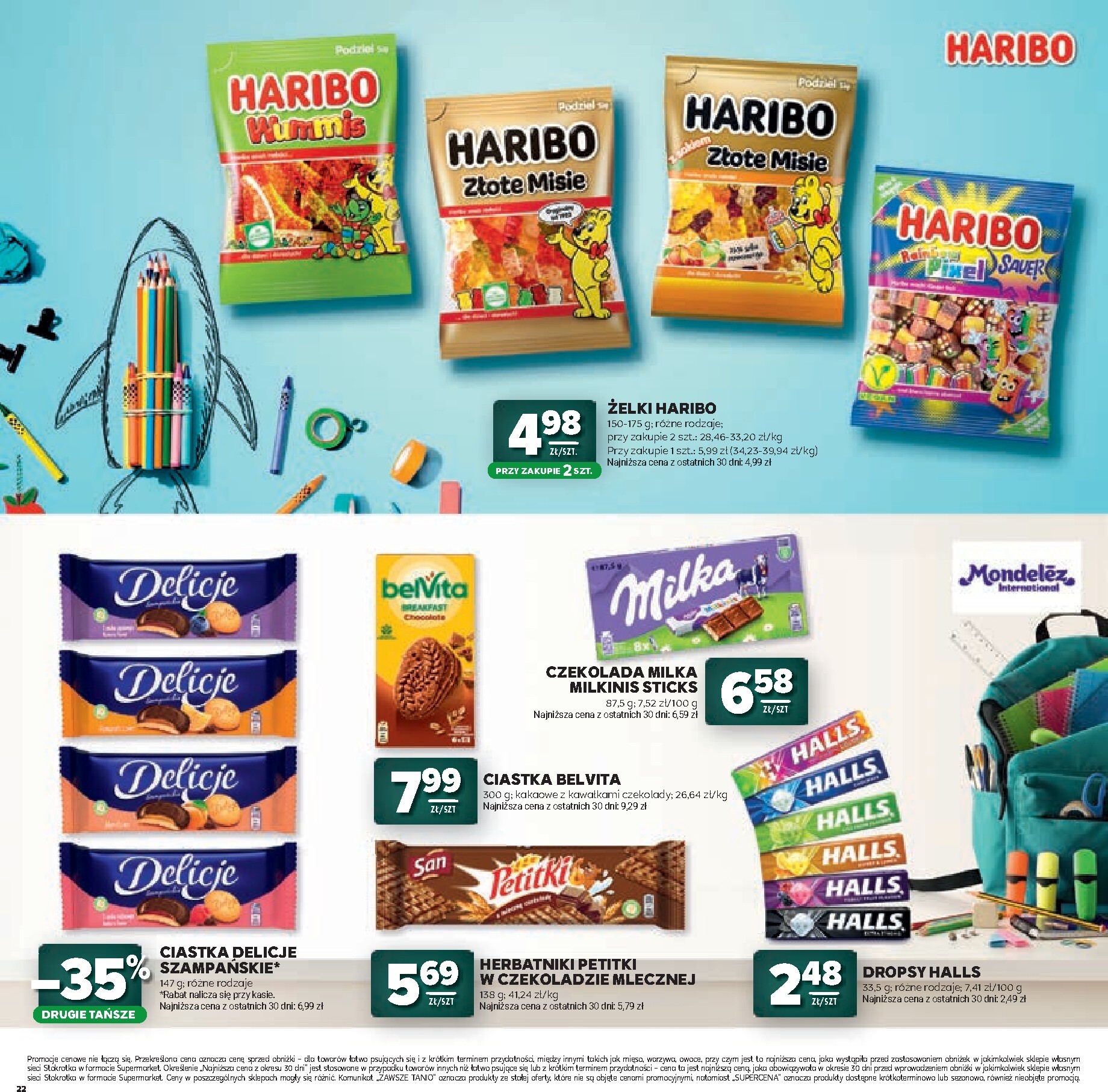 stokrotka - Nowa gazetka Stokrotka - Katalog Witaj Szkoło! ważna od 23.07.2026 do 12.08.2026 - page: 22