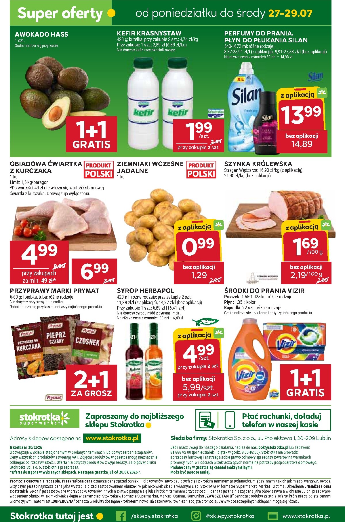 stokrotka - Aktualna gazetka Stokrotka Supermarket ważna od 23.07.2026 do 29.07.2026 - page: 50