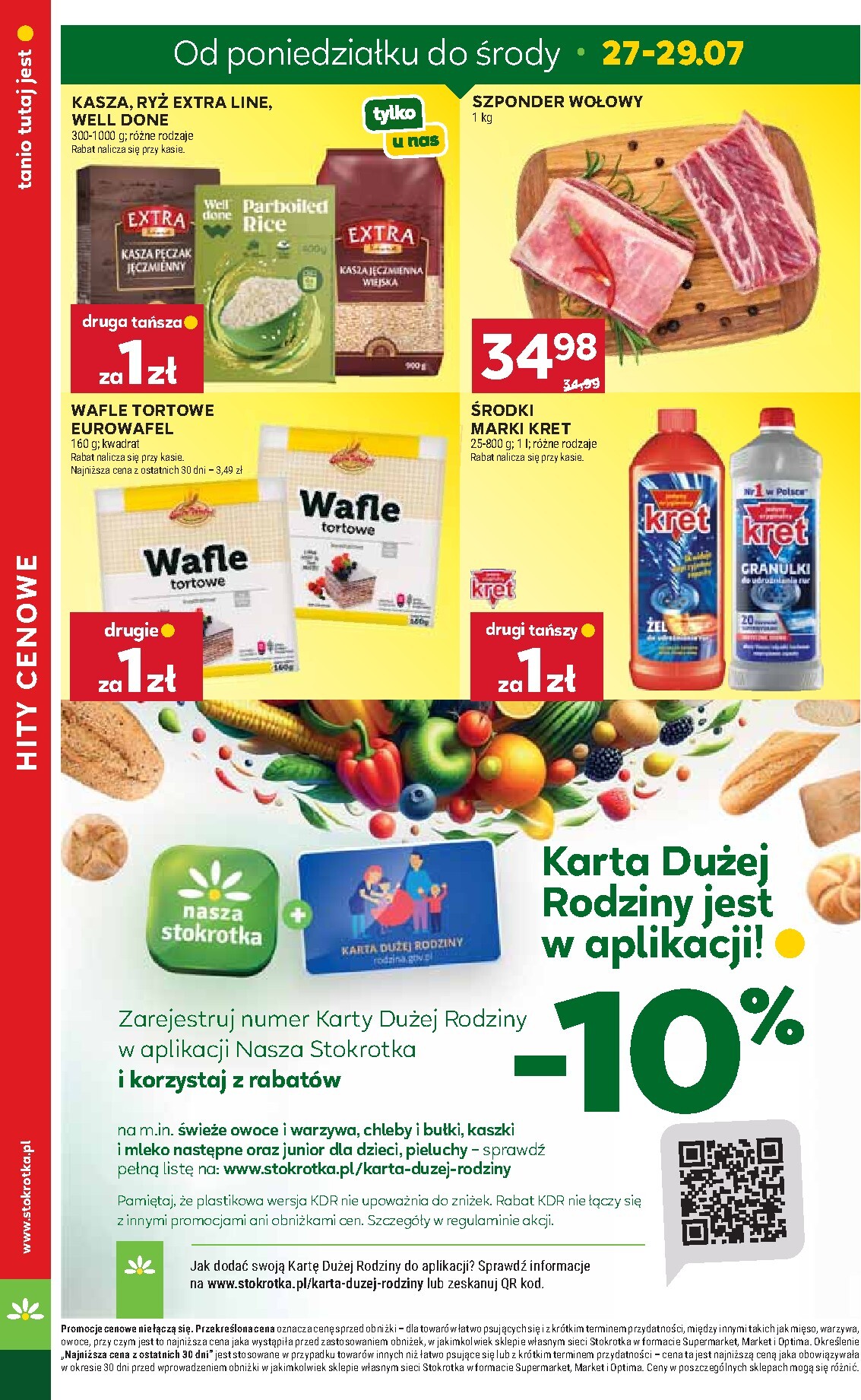 stokrotka - Aktualna gazetka Stokrotka Supermarket ważna od 23.07.2026 do 29.07.2026 - page: 8