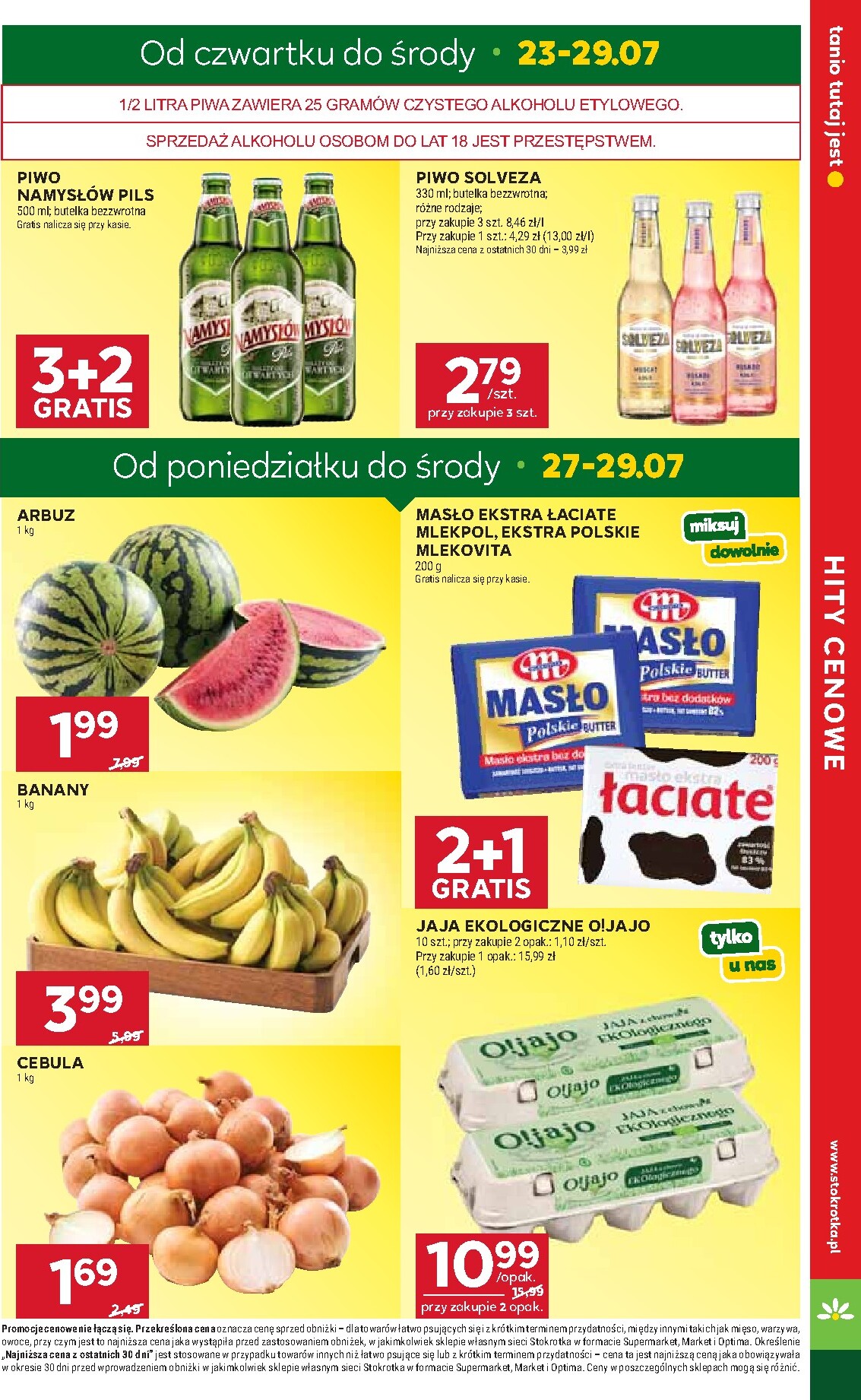 stokrotka - Aktualna gazetka Stokrotka Supermarket ważna od 23.07.2026 do 29.07.2026 - page: 7