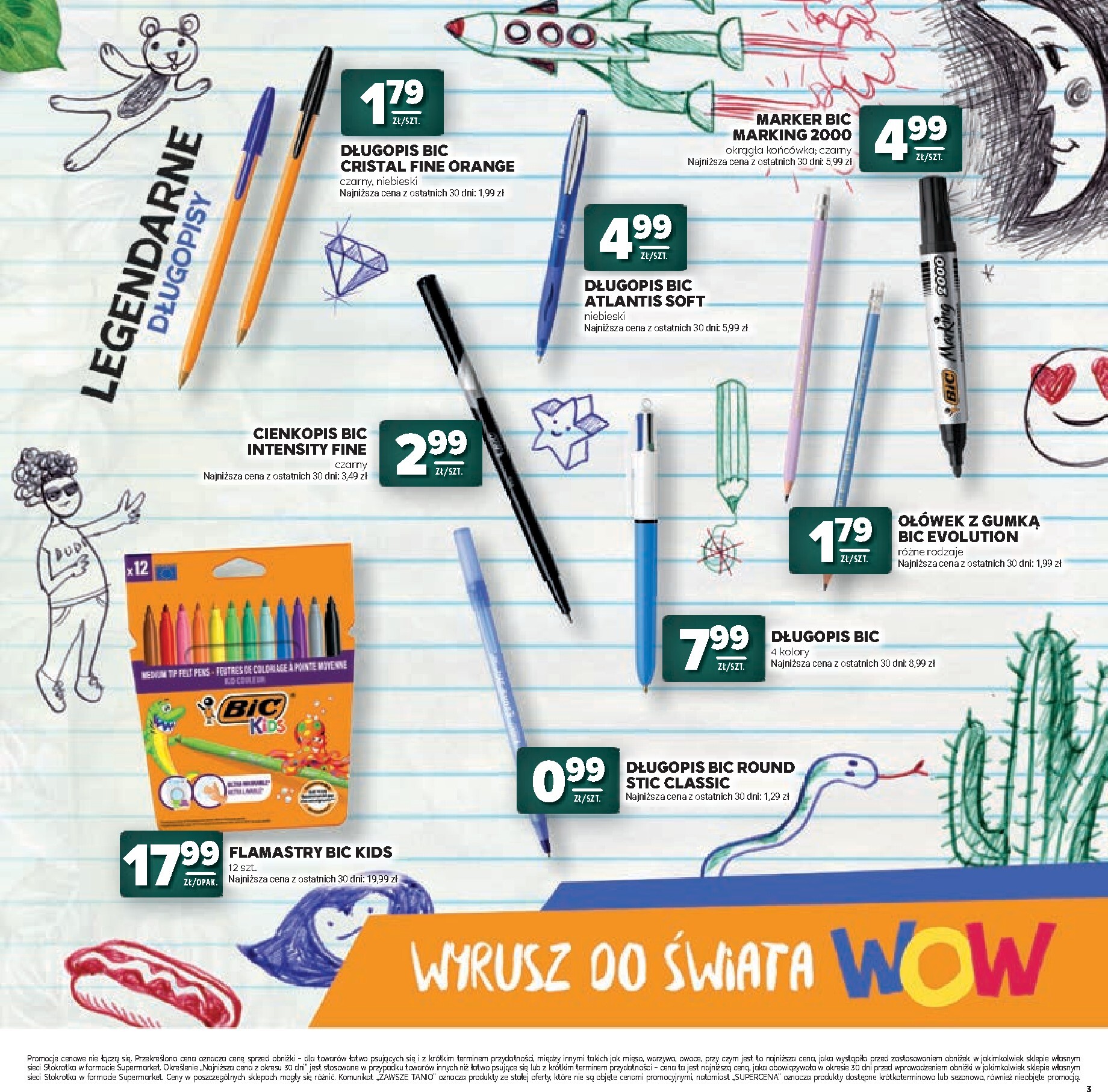 stokrotka - Aktualna gazetka Stokrotka - Katalog Witaj Szkoło! ważna od 23.07.2026 do 12.08.2026 - page: 3