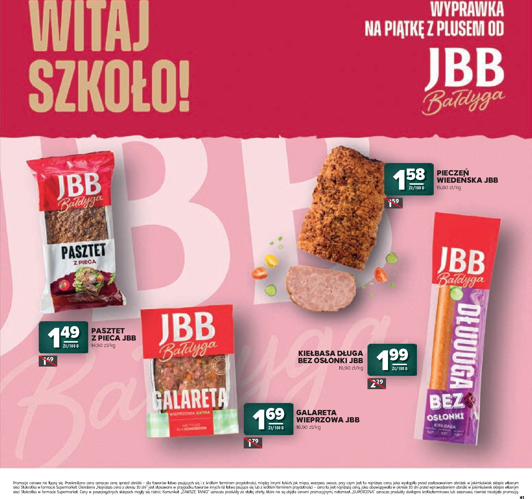 stokrotka - Aktualna gazetka Stokrotka - Katalog Witaj Szkoło! ważna od 23.07.2026 do 12.08.2026 - page: 41
