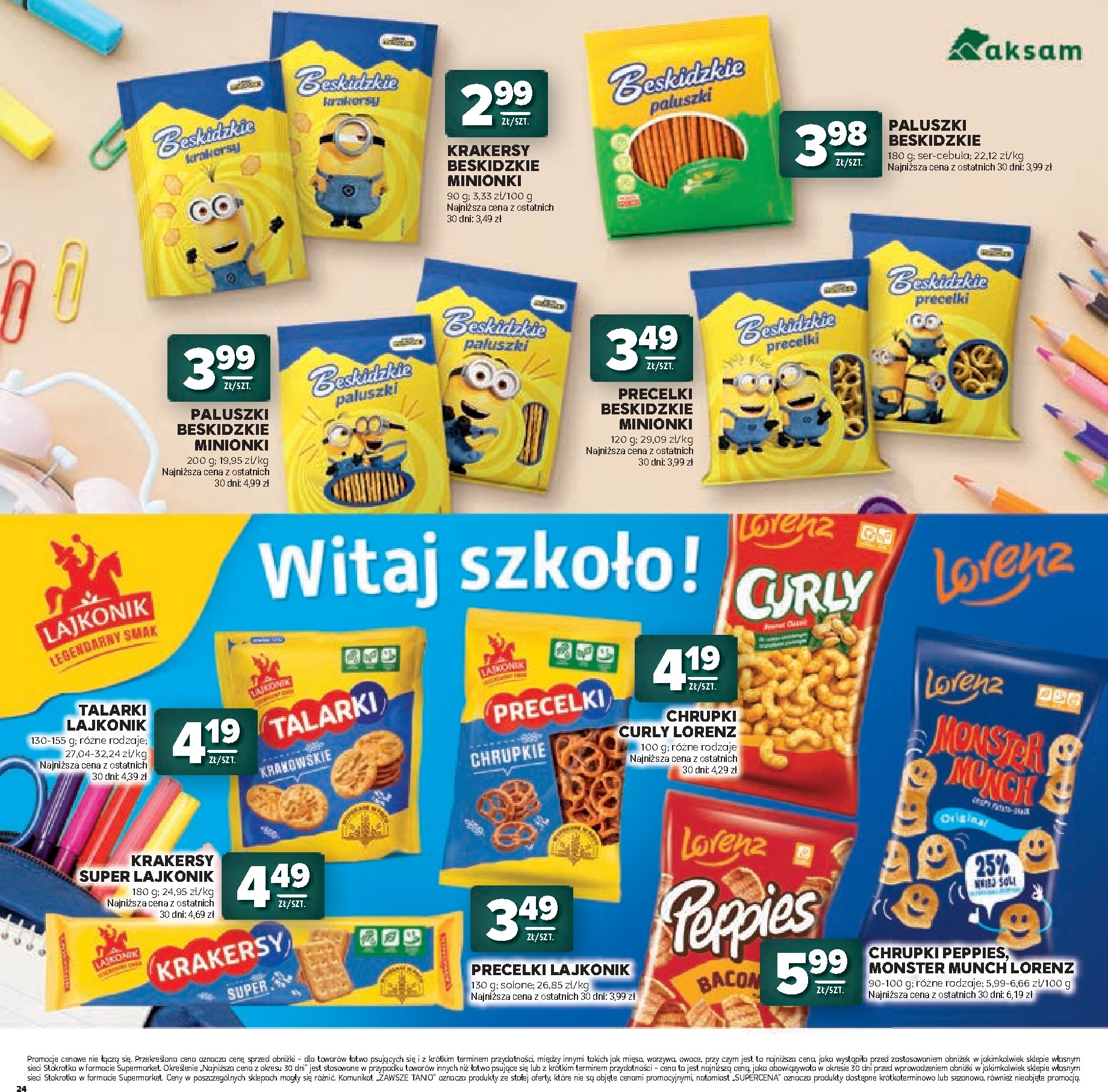 stokrotka - Aktualna gazetka Stokrotka - Katalog Witaj Szkoło! ważna od 23.07.2026 do 12.08.2026 - page: 24