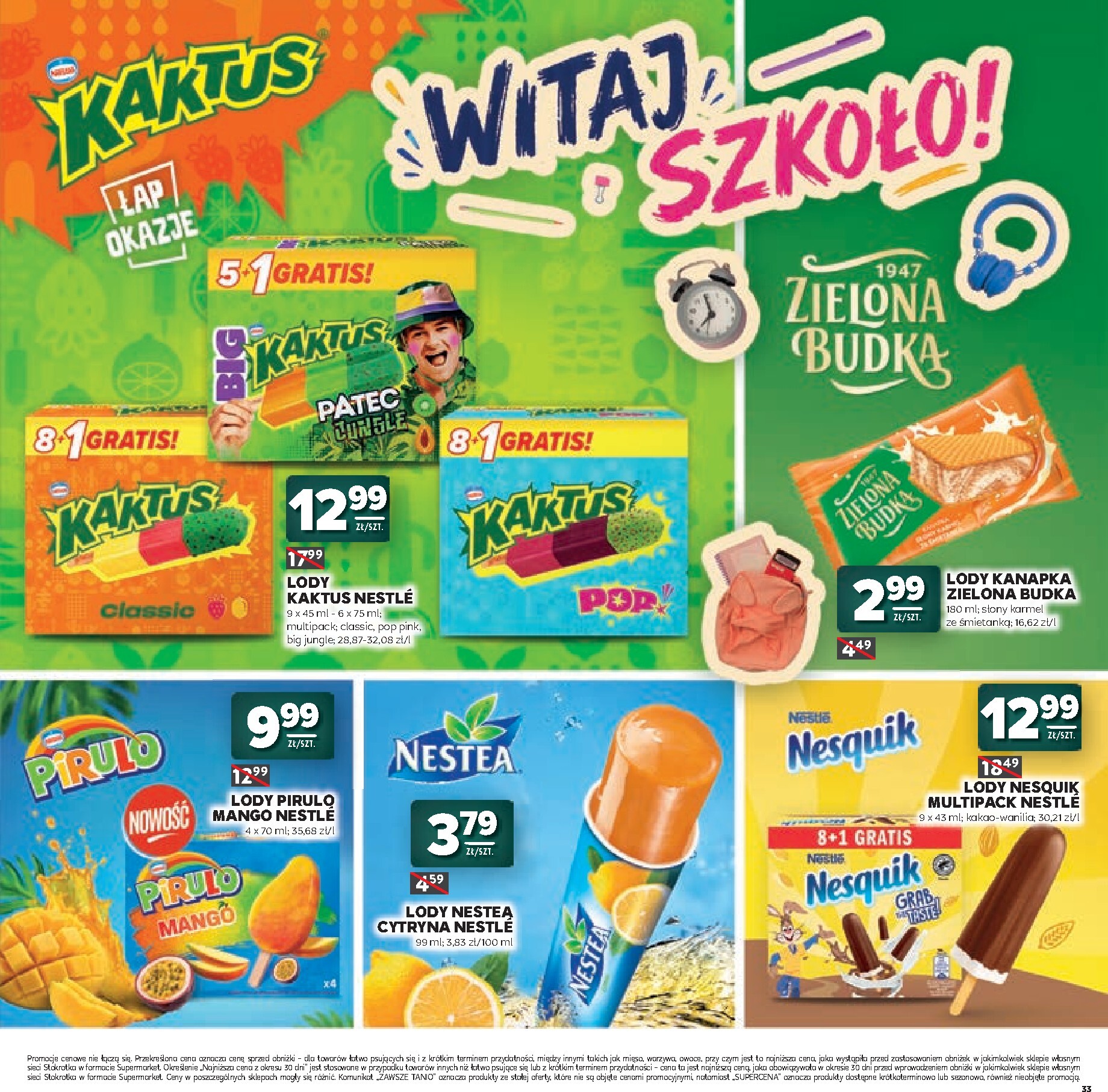 stokrotka - Aktualna gazetka Stokrotka - Katalog Witaj Szkoło! ważna od 23.07.2026 do 12.08.2026 - page: 33