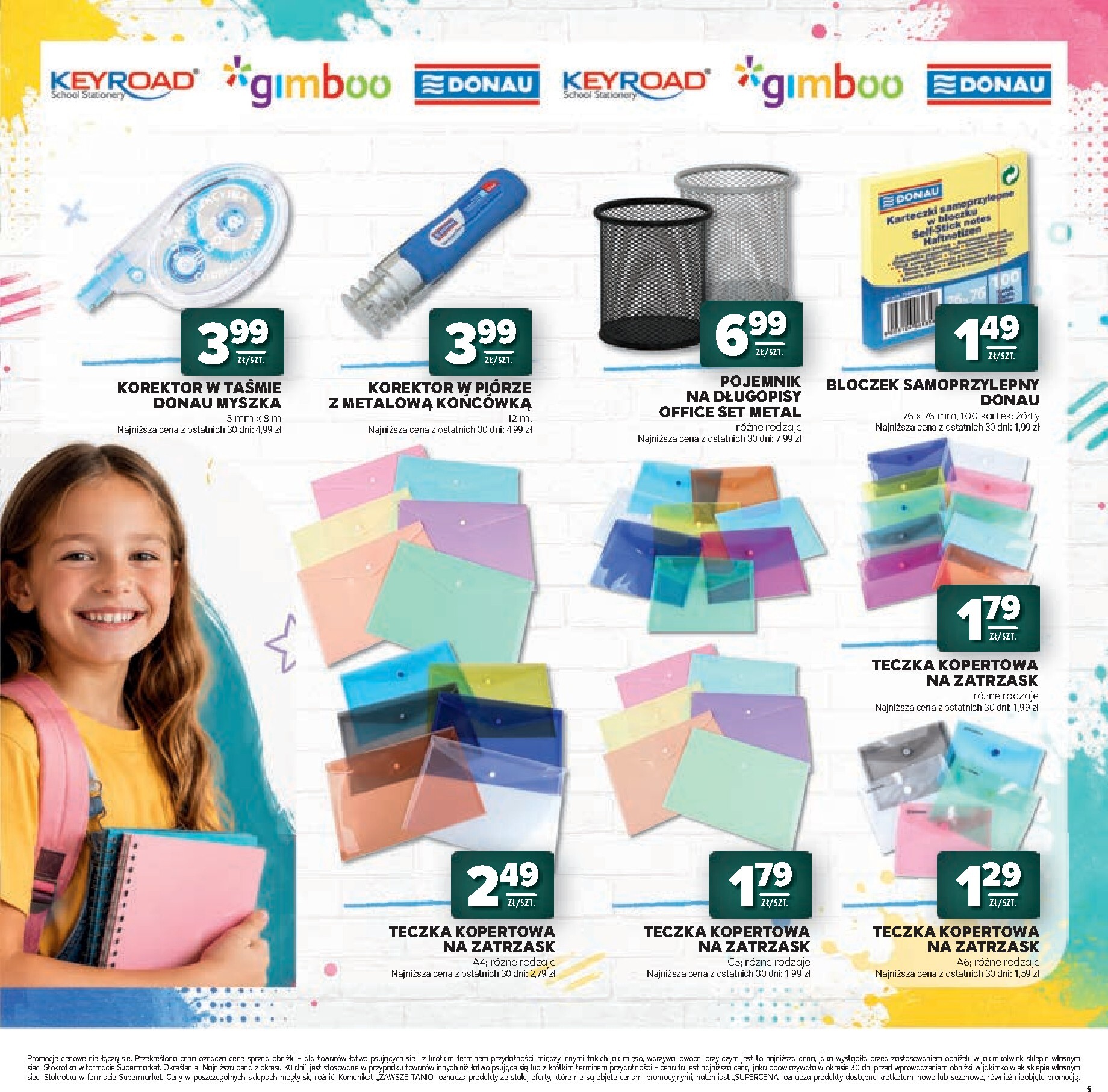 stokrotka - Aktualna gazetka Stokrotka - Katalog Witaj Szkoło! ważna od 23.07.2026 do 12.08.2026 - page: 5