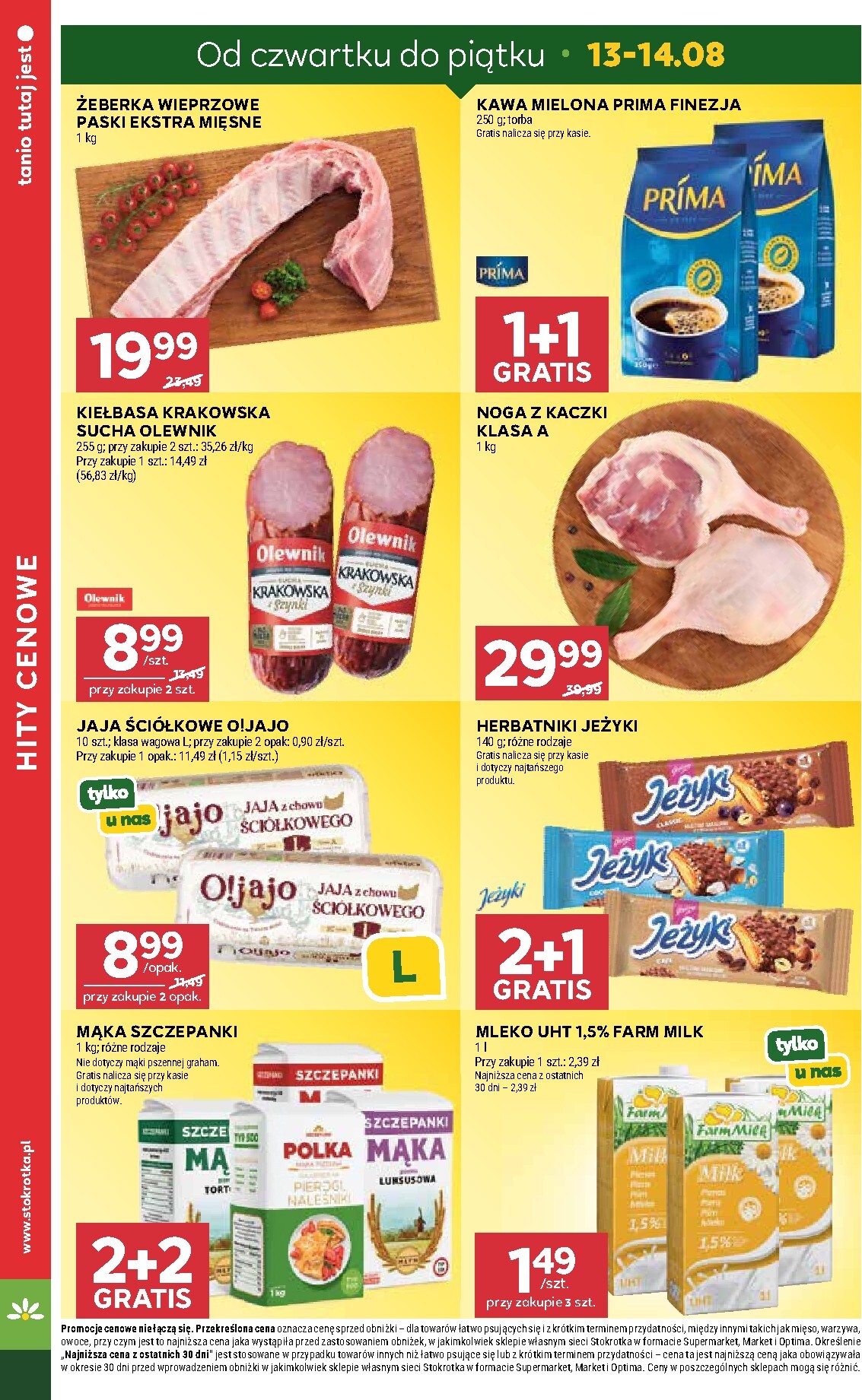 stokrotka - Aktualna gazetka Stokrotka - Supermarket ważna od 13.08.2026 do 19.08.2026 - page: 4