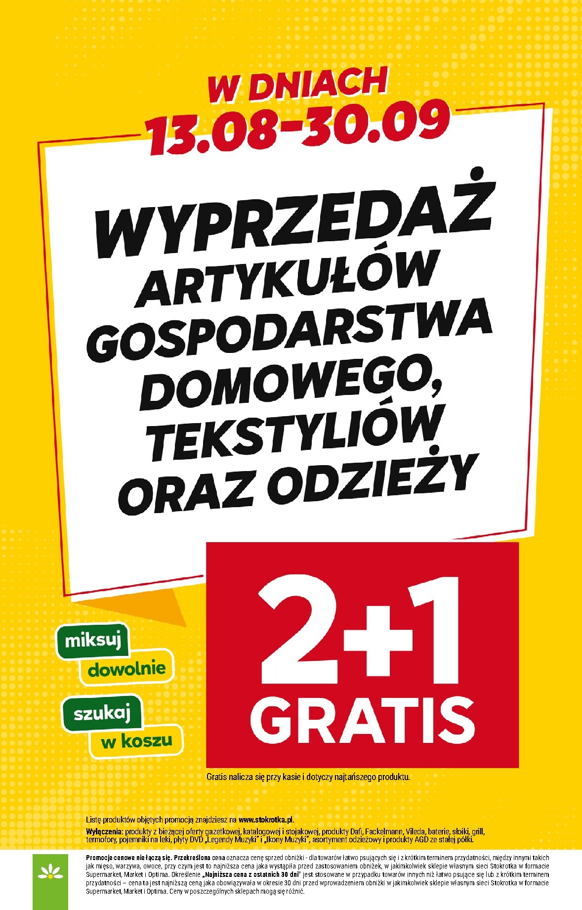 stokrotka - Aktualna gazetka Stokrotka - Supermarket ważna od 13.08.2026 do 19.08.2026 - page: 3