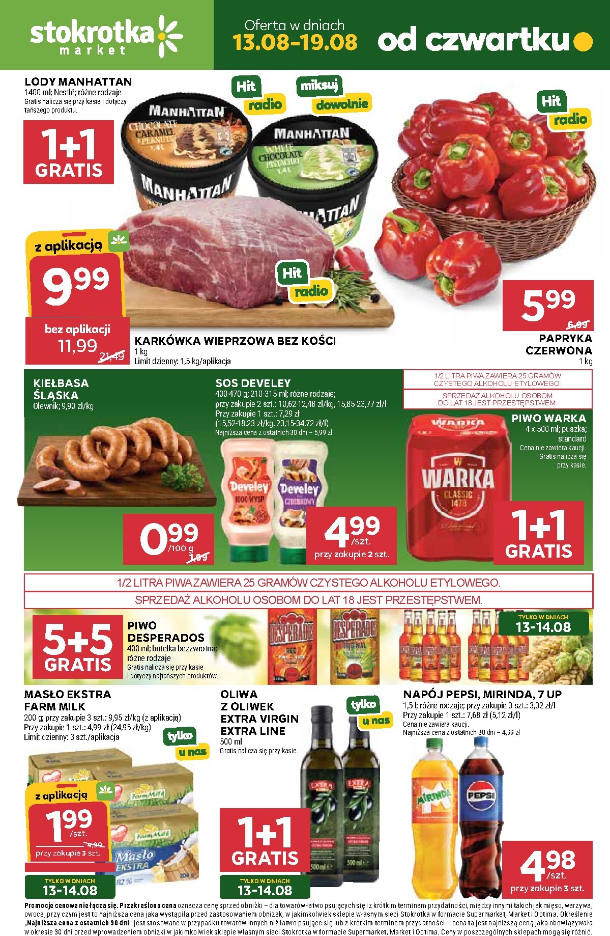 stokrotka - Aktualna gazetka Stokrotka - Market ważna od 13.08.2026 do 19.08.2026