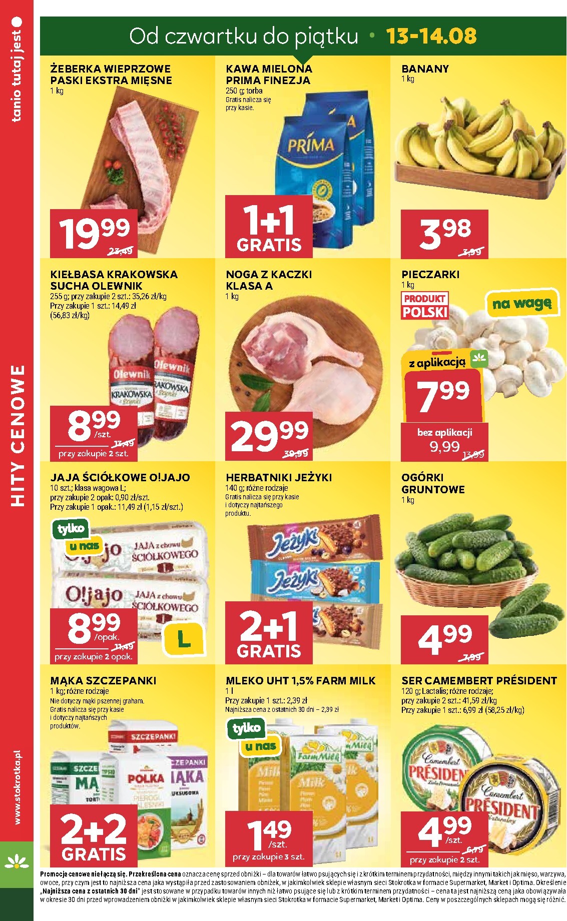 stokrotka - Aktualna gazetka Stokrotka - Market ważna od 13.08.2026 do 19.08.2026 - page: 4