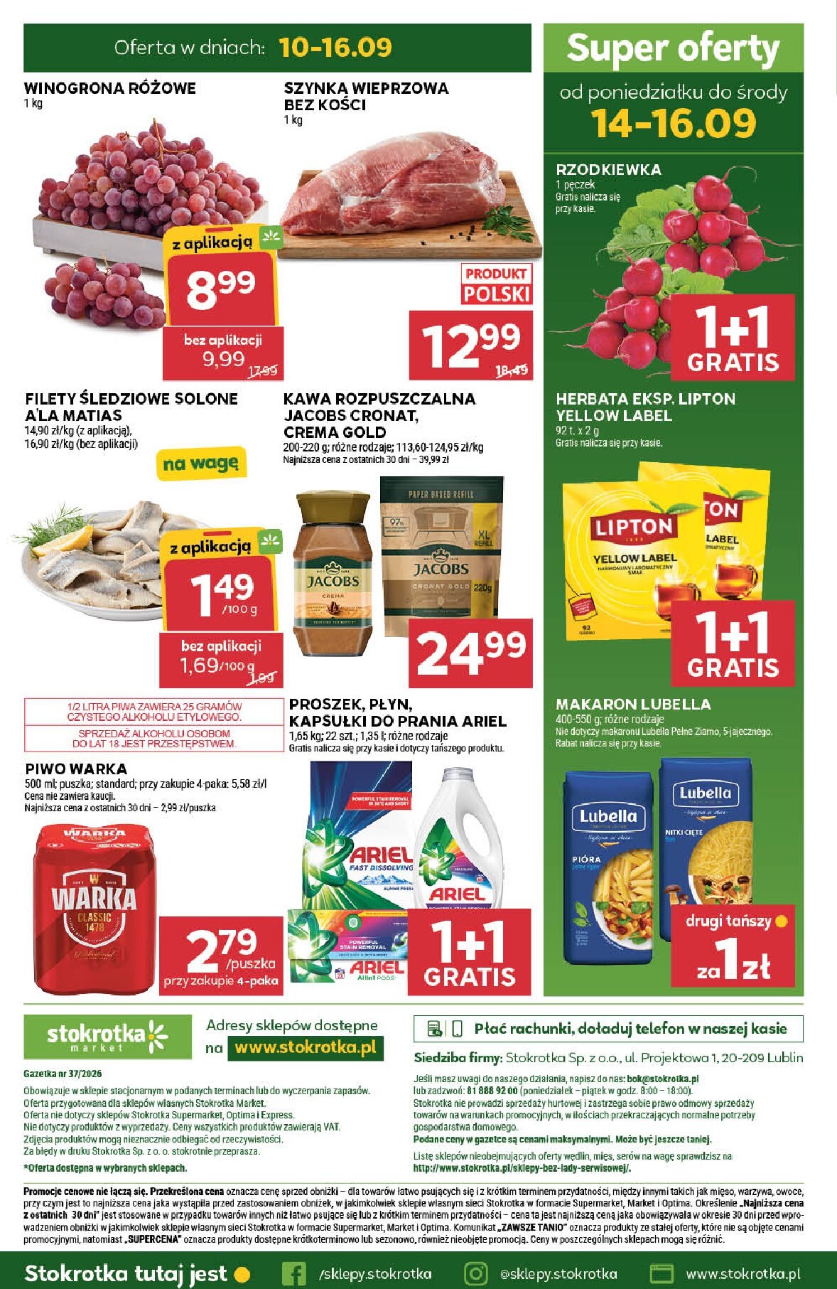 stokrotka - Aktualna gazetka Stokrotka - Market ważna od 10.09.2026 do 16.09.2026 - page: 30