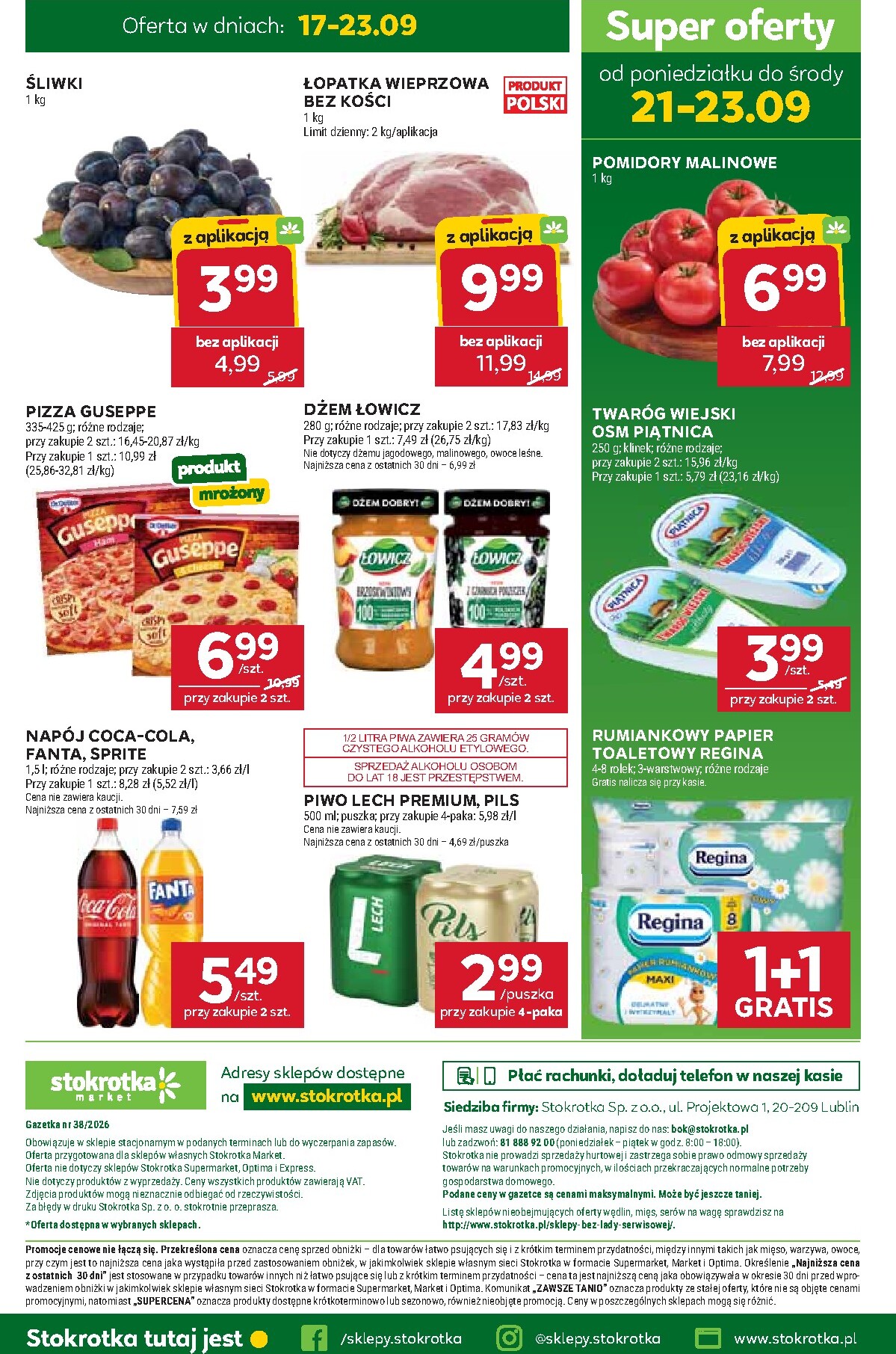 stokrotka - Aktualna gazetka Stokrotka - Market ważna od 17.09.2026 do 23.09.2026 - page: 35