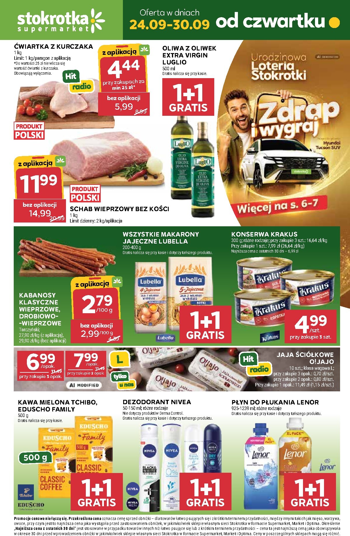 stokrotka - Aktualna gazetka Stokrotka - Supermarket ważna od 24.09.2026 do 30.09.2026